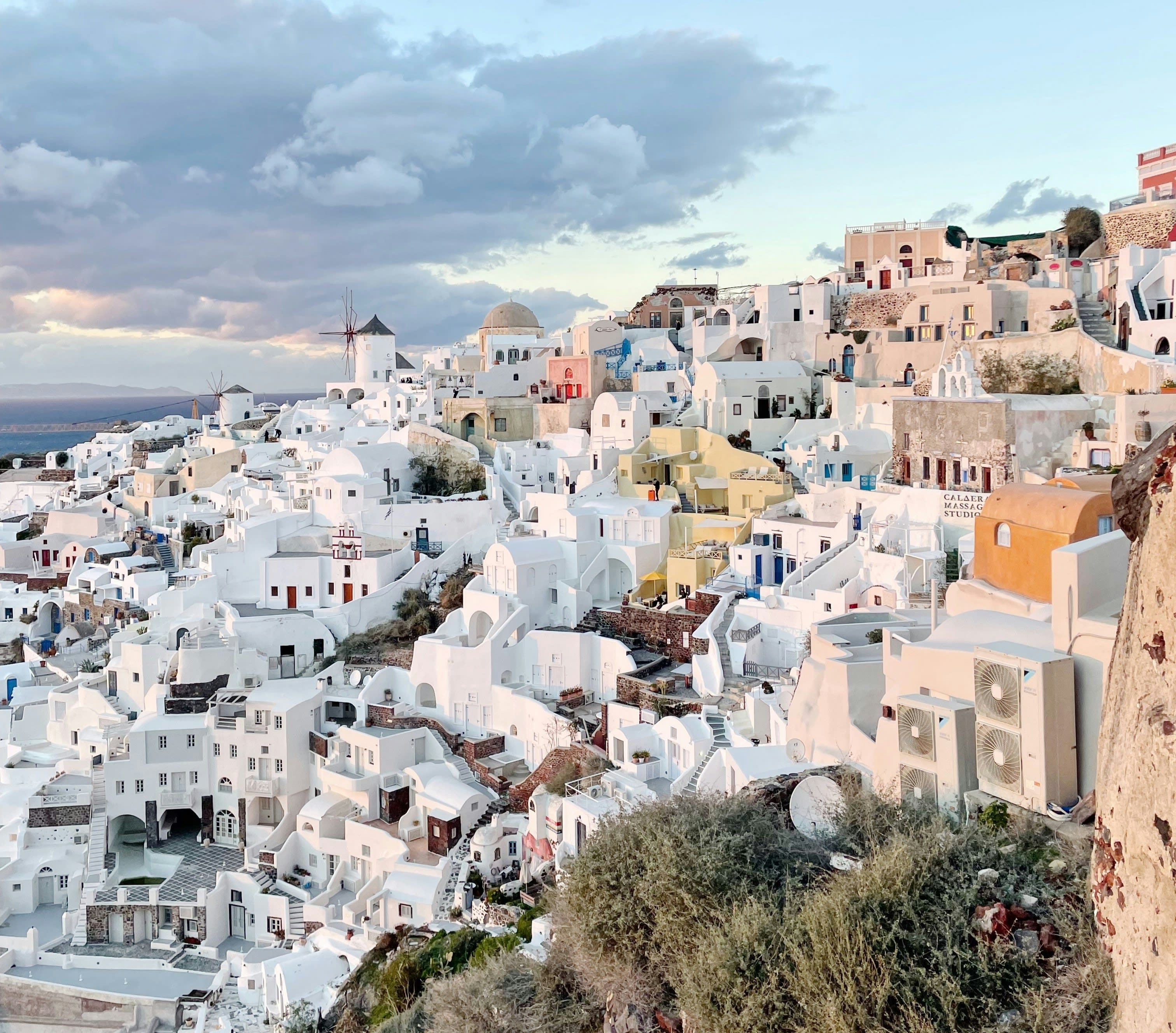 Fira auf Santorin