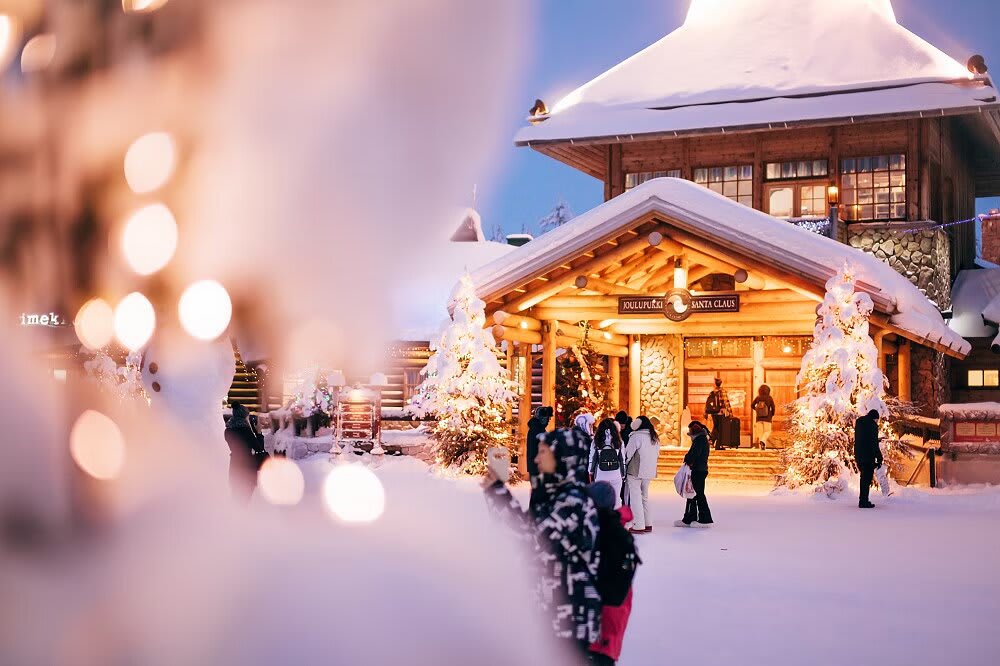 Visit to Santa Claus Village in Lapland, Rovaniemi