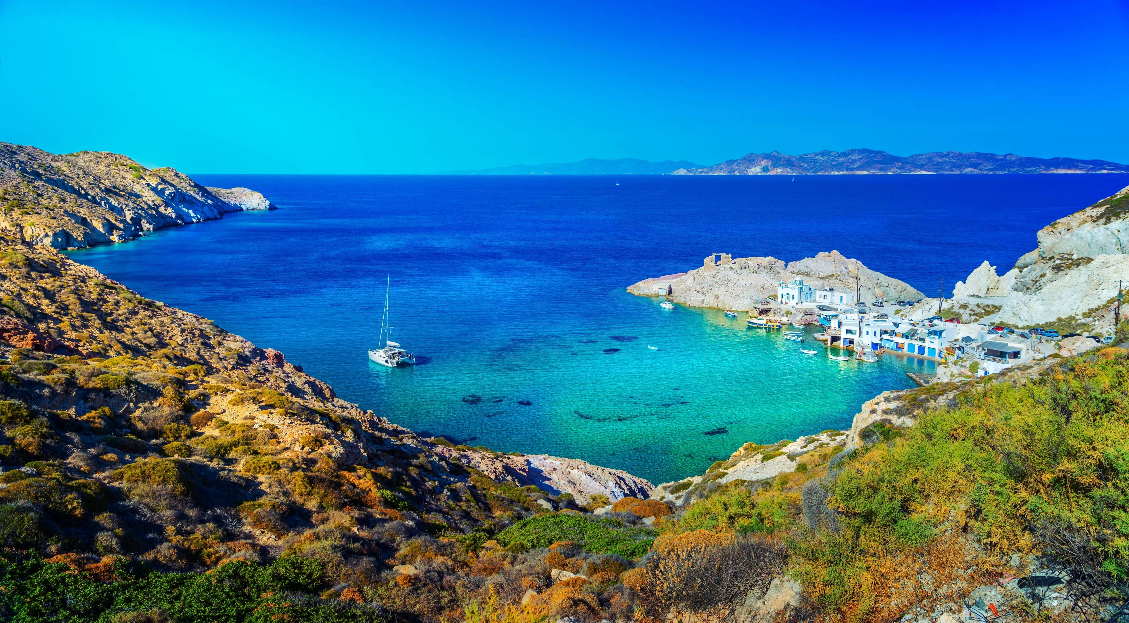 Boat Cruise in Milos