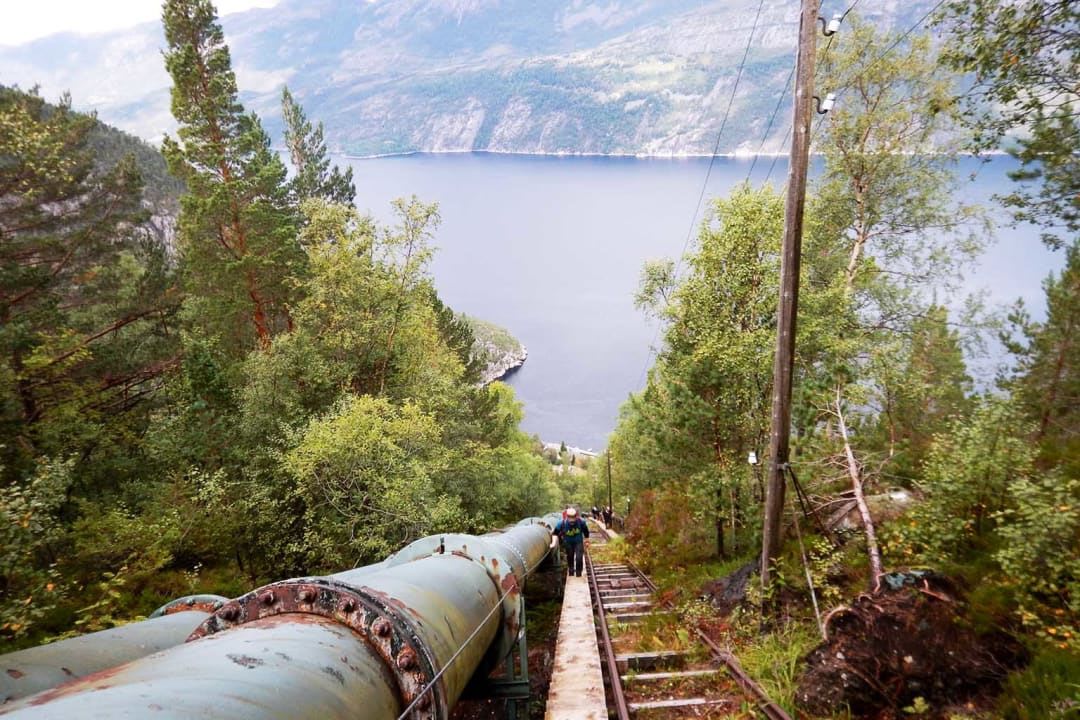 Flørli 4444 Hike in Lysefjorden from Stavanger