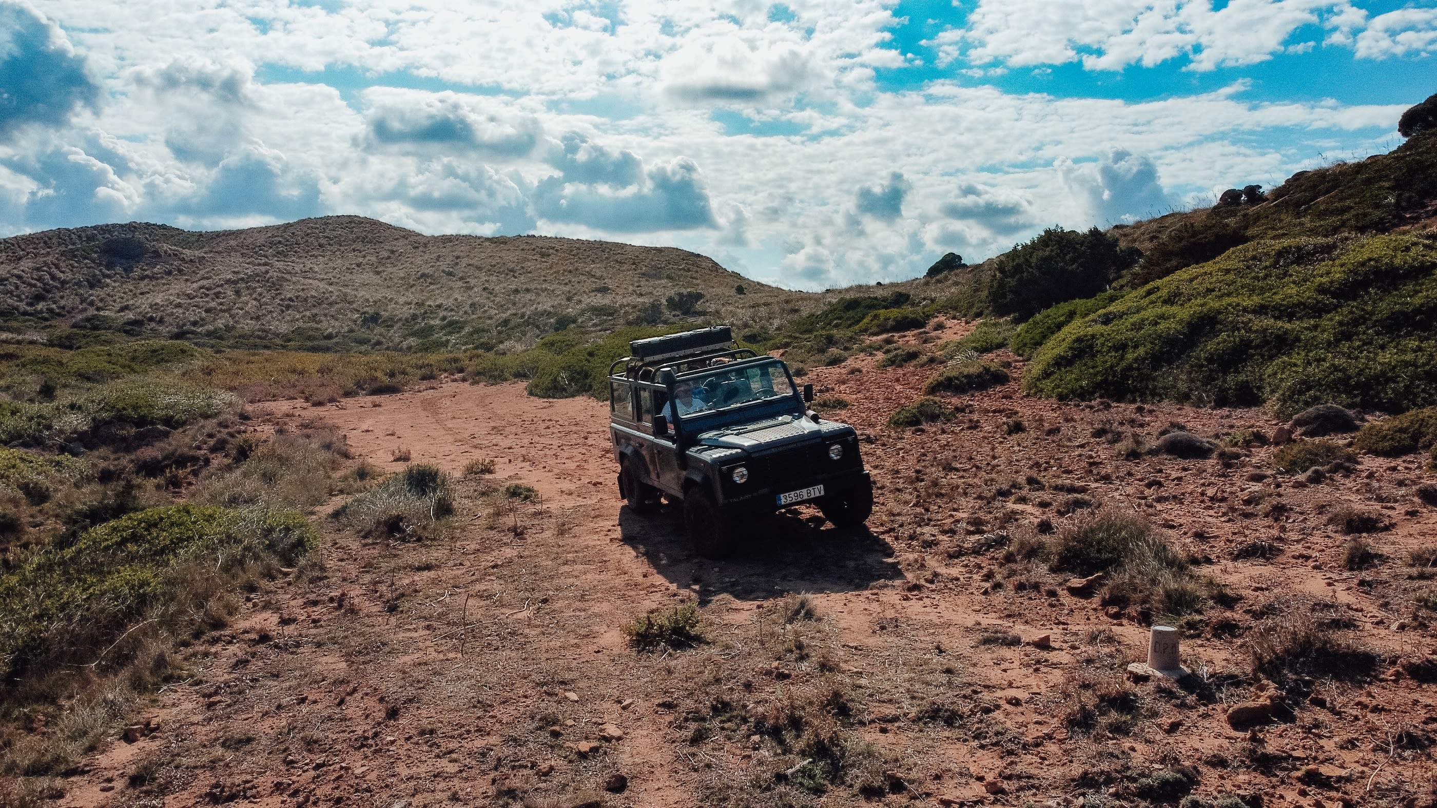 Jeep à Minorque