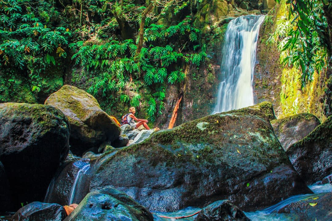 Guided Hike to Salto do Prego and Sanguinho, São Miguel, Azores