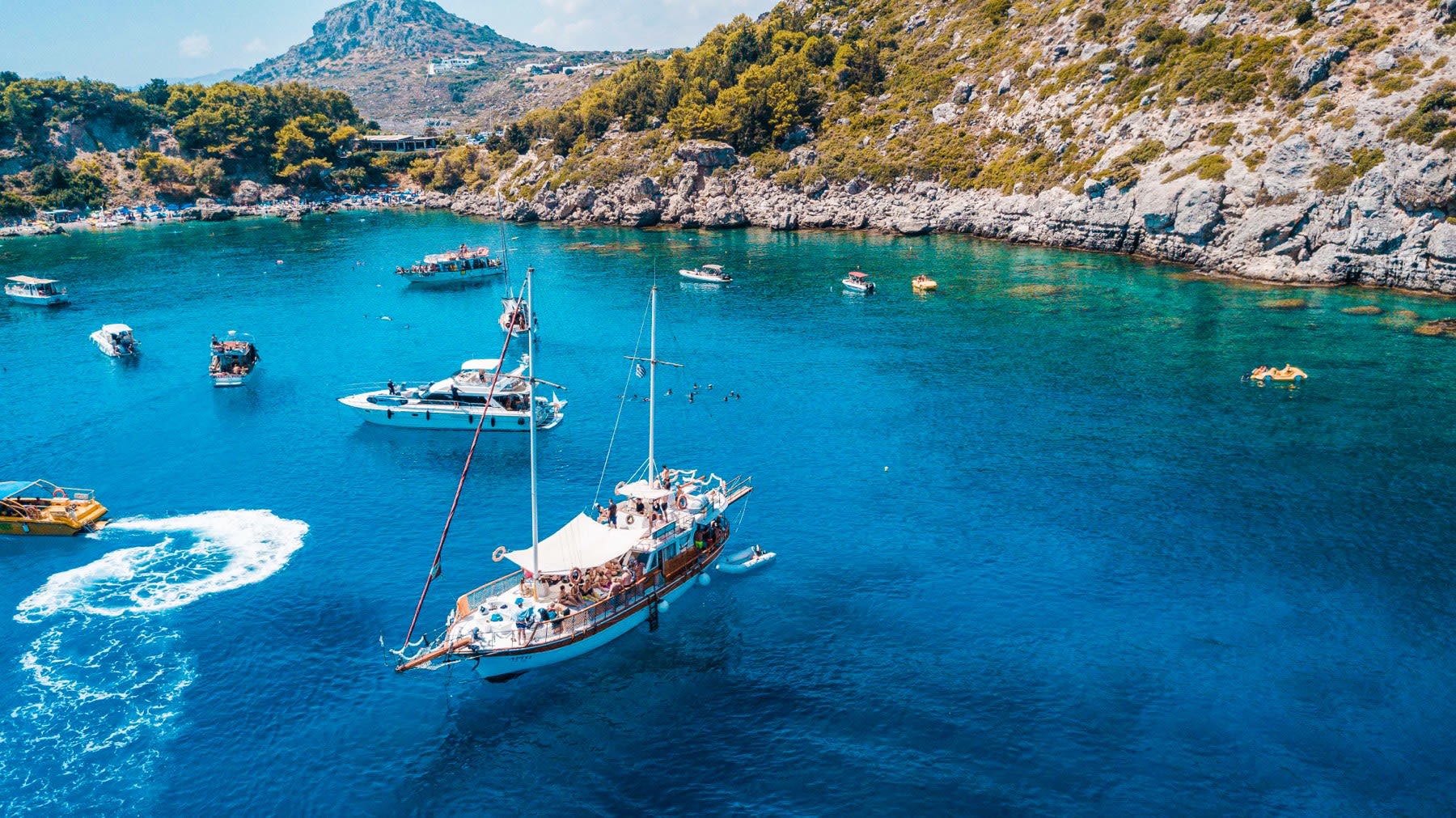 Anthony Quinn Bay in Rhodes