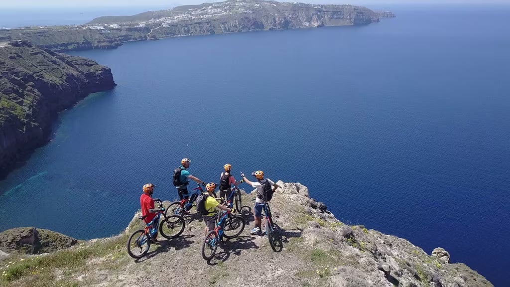 Excursion en eBike à Santorin