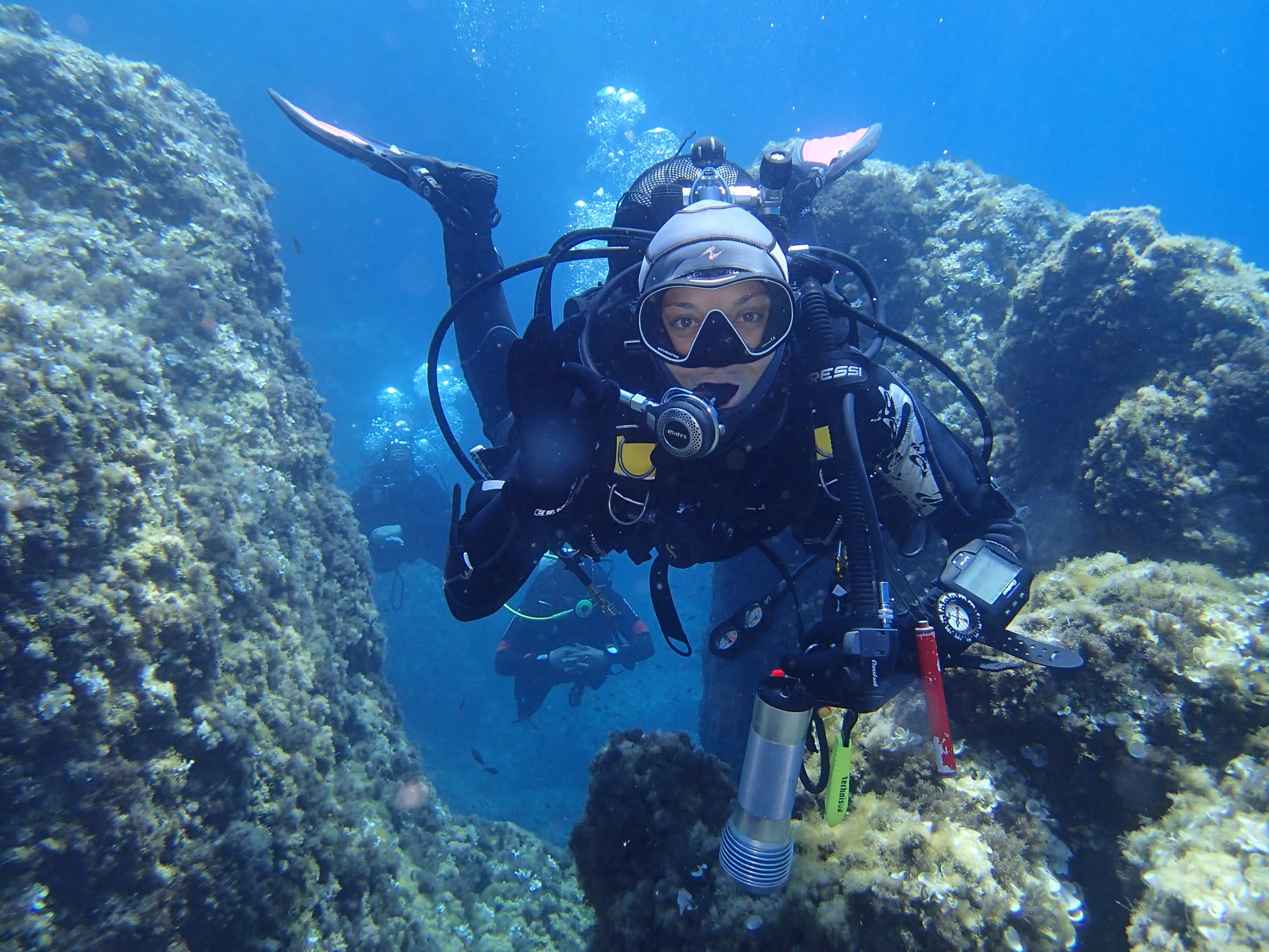 Scuba diving in Catania