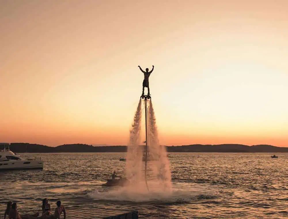 Flyboarding in Hvar 