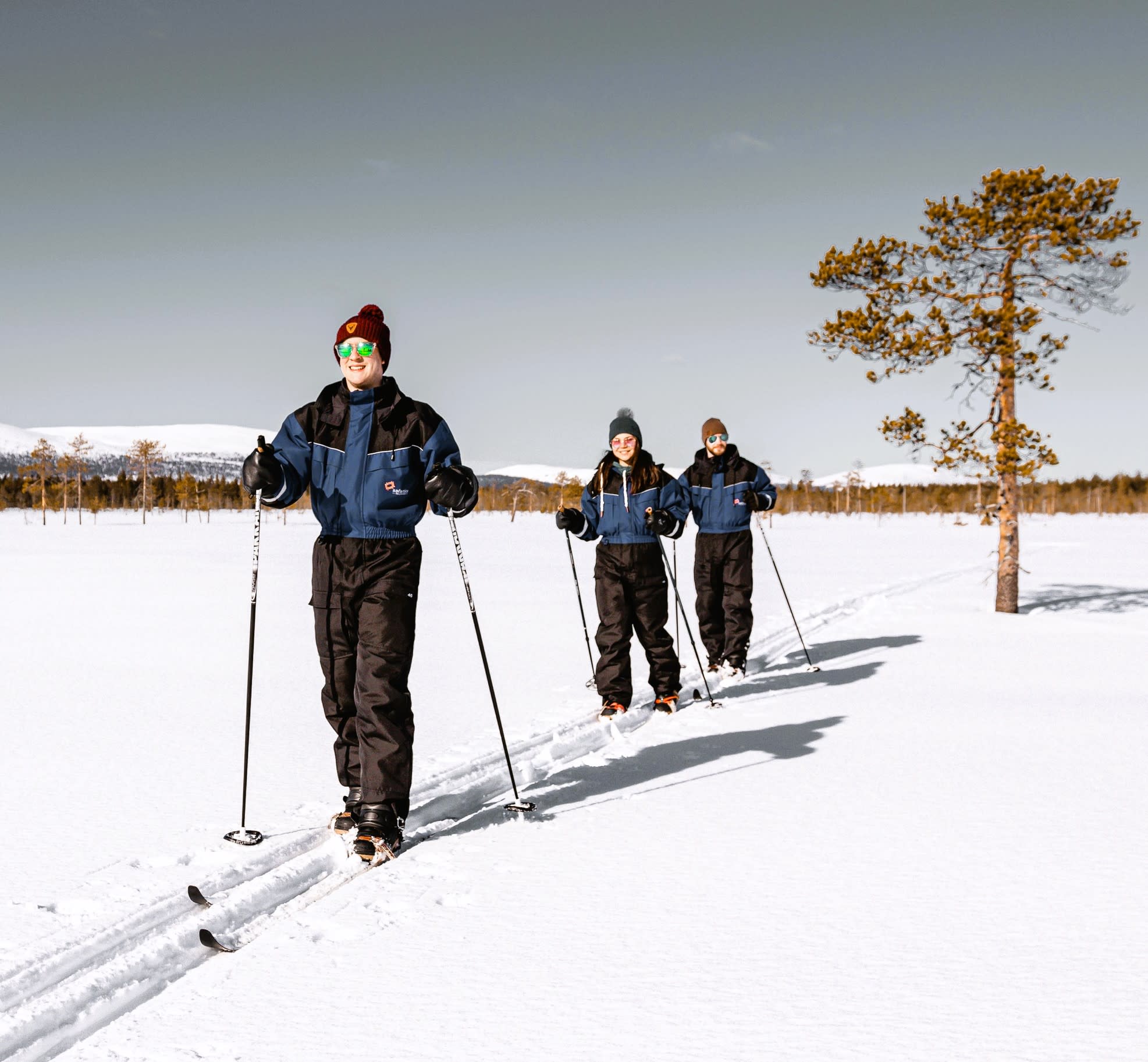 Skifahren in Levi