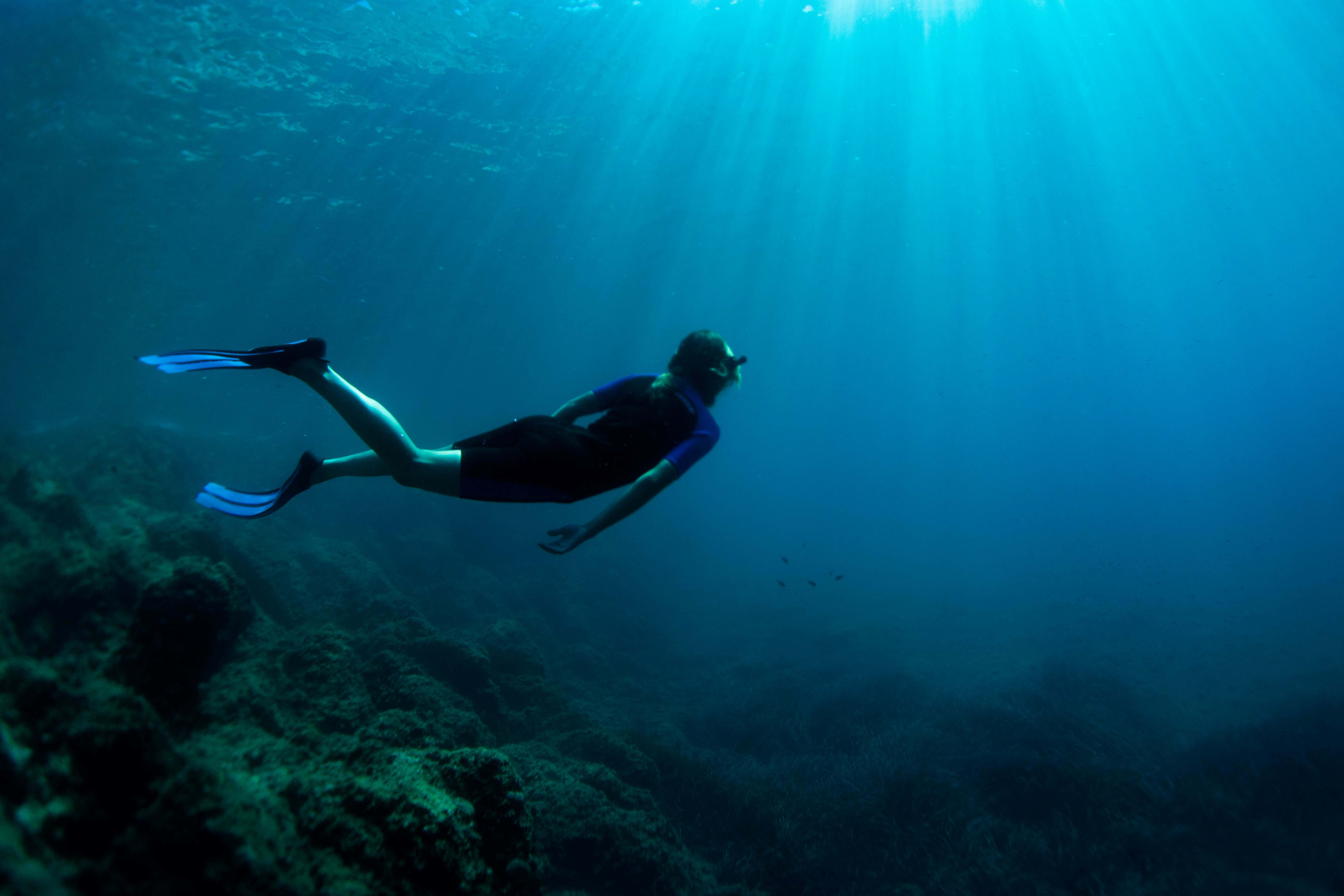 Snorkelling in the Mediterranean Sea