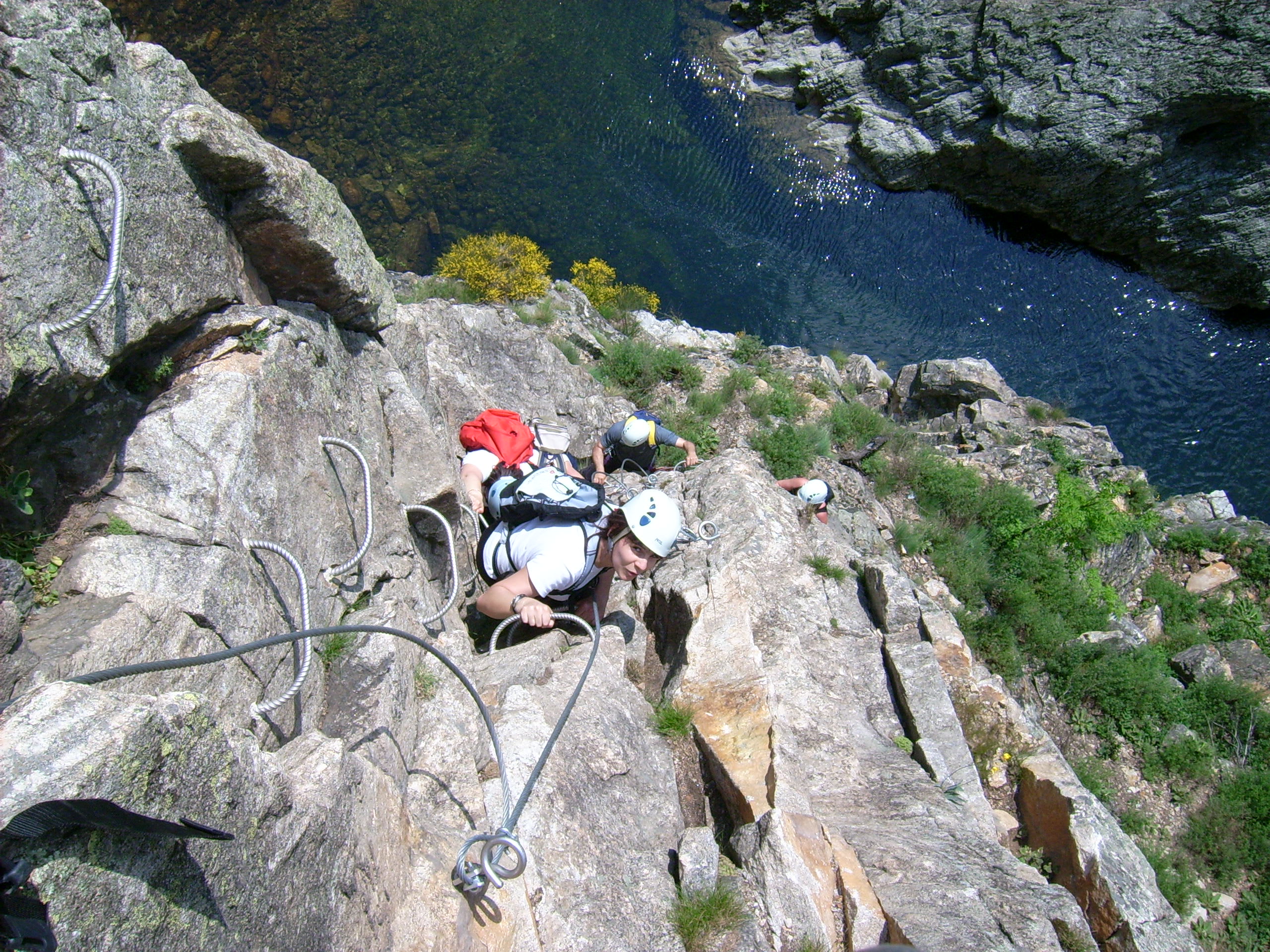 Klettersteig in Pont du Diable