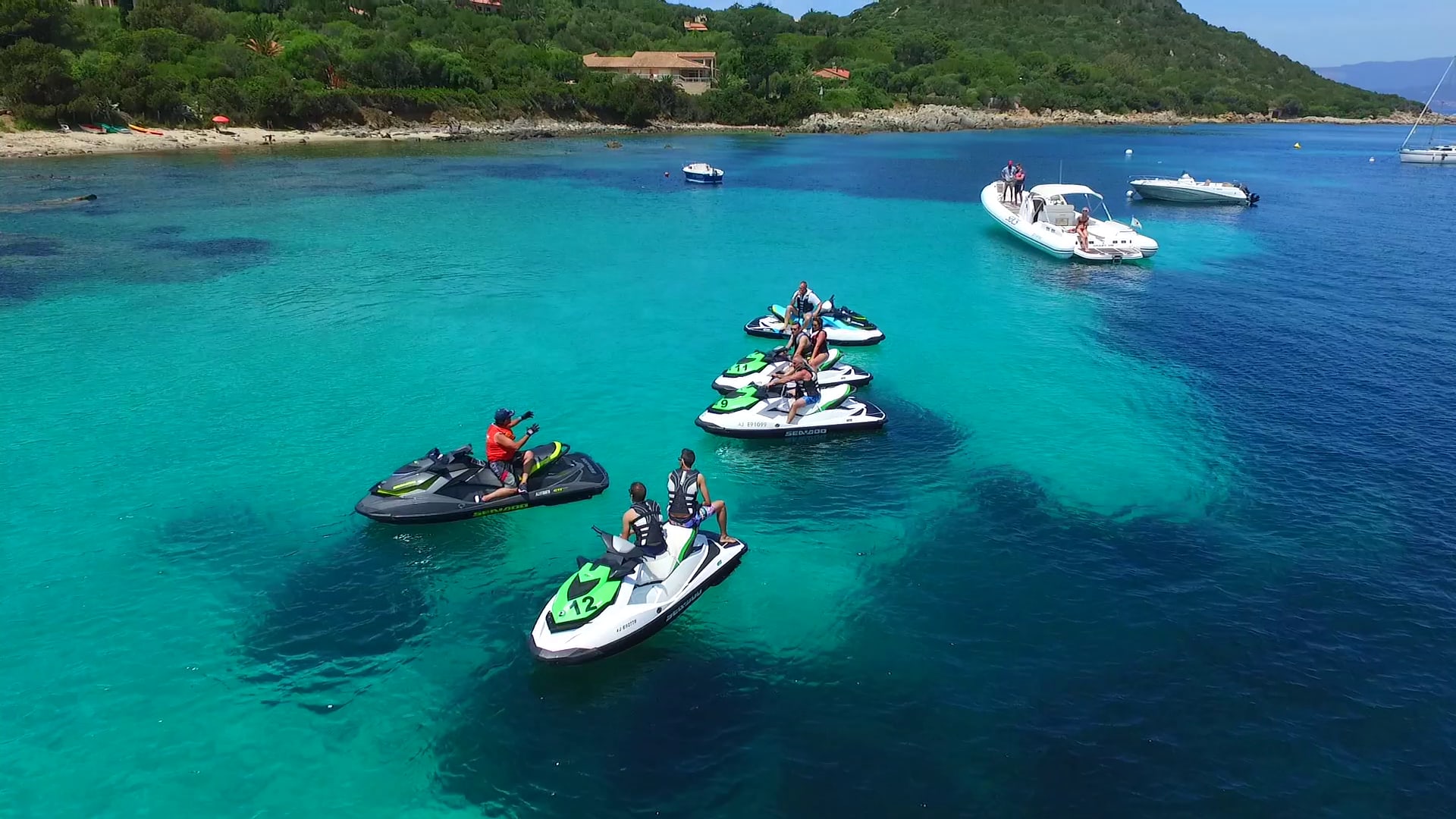 Jet Ski Excursion in the Gulf of Valinco from Propriano, Corsica