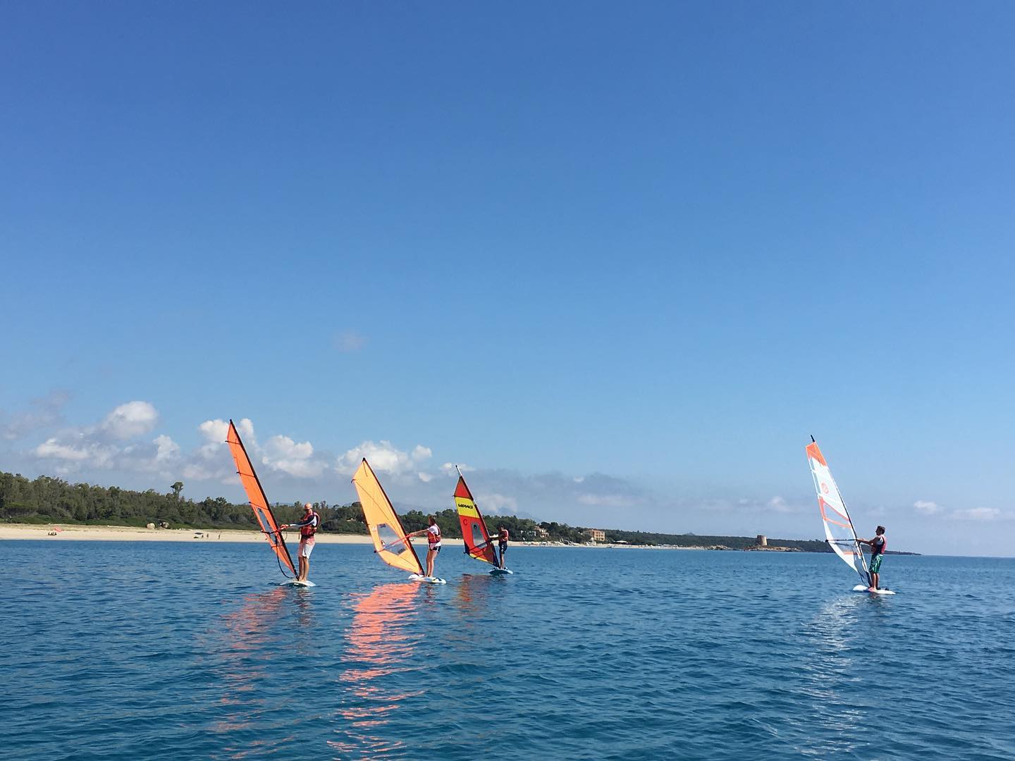 Windsurfen in Tortolì