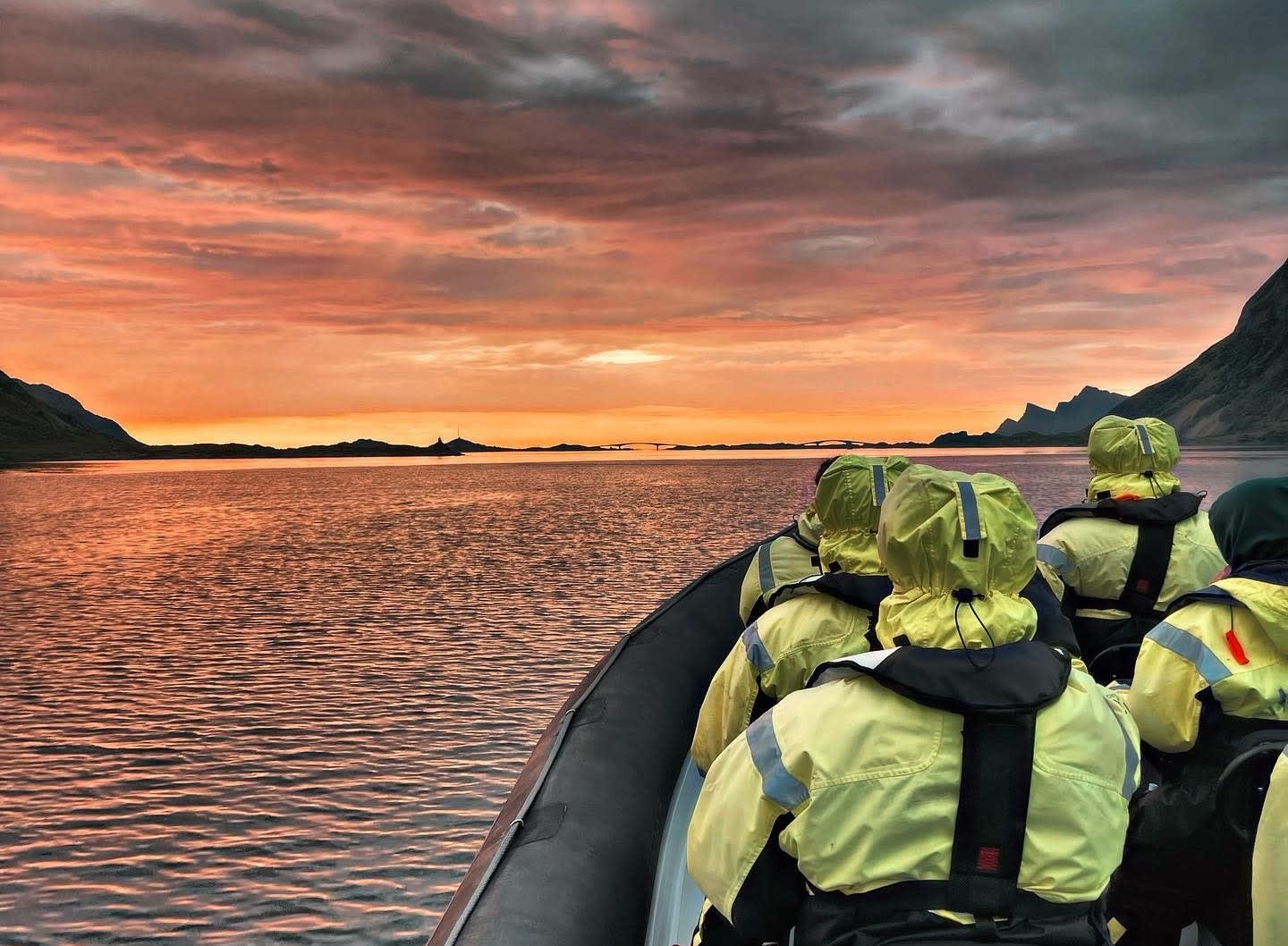 Safari en semi-rigide dans l'archipel des Lofoten au départ de Ballstad