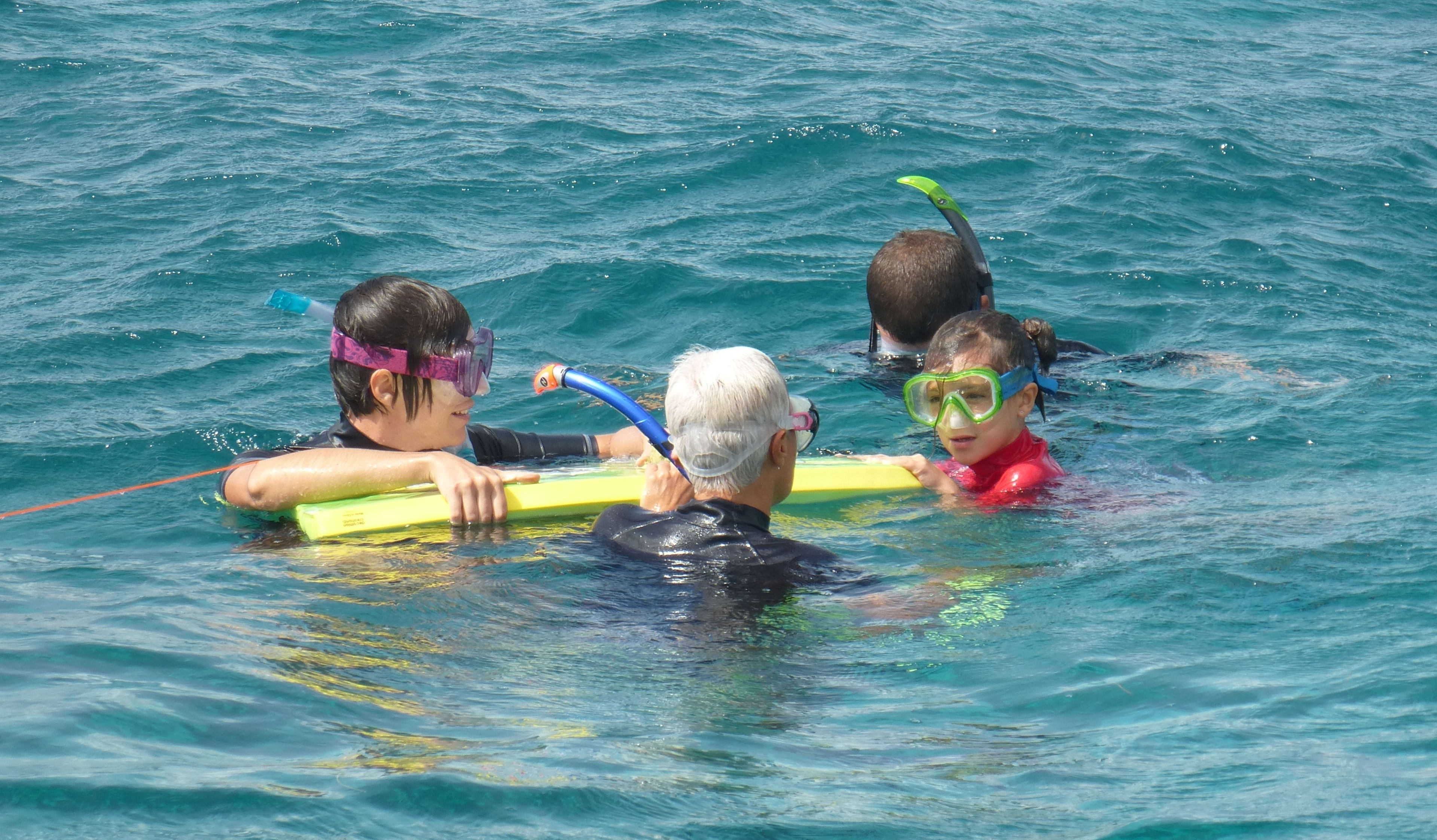 Excursion de snorkeling pour enfants en Guadeloupe