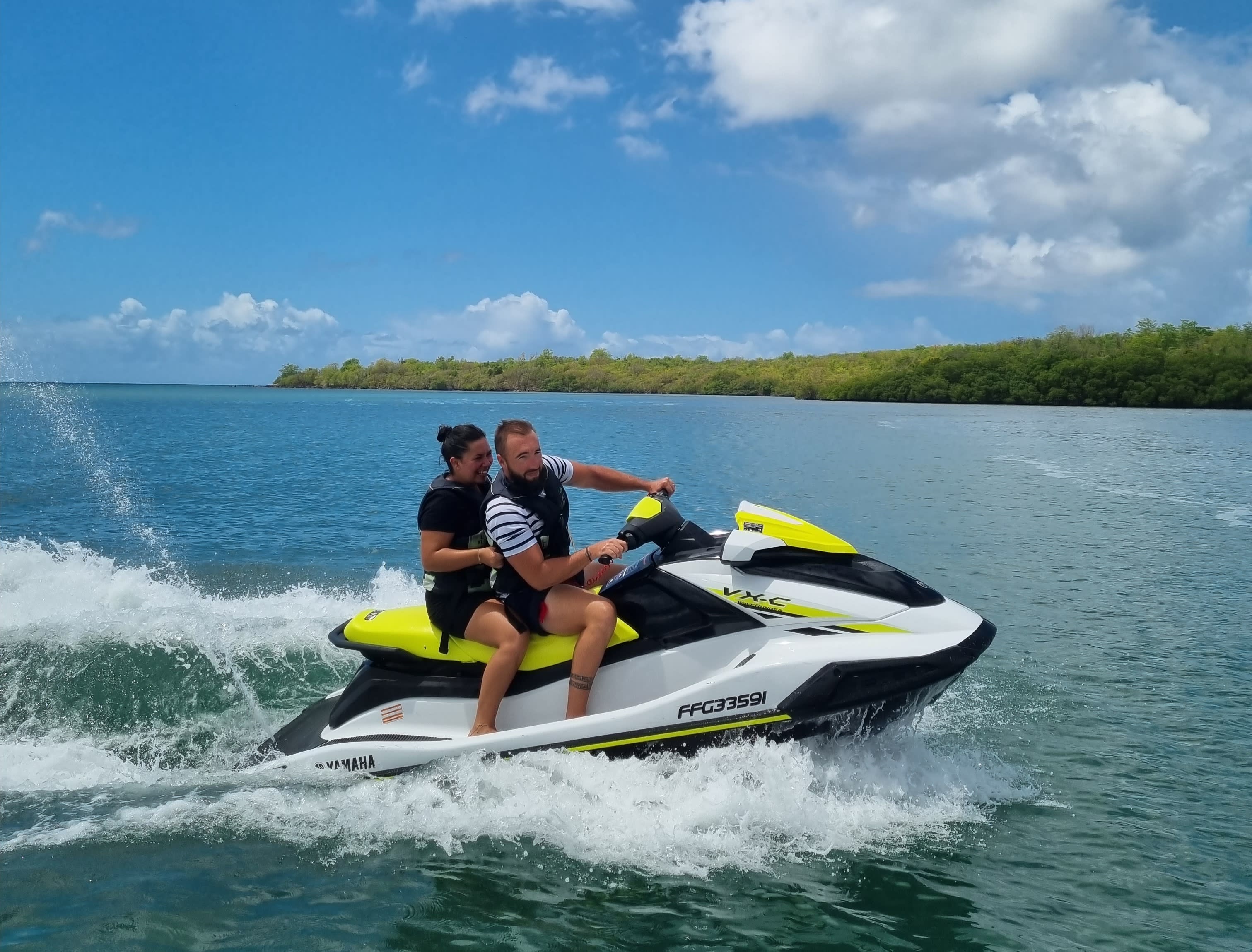 Initiation au Jet Ski aux Trois-Îlets, Martinique