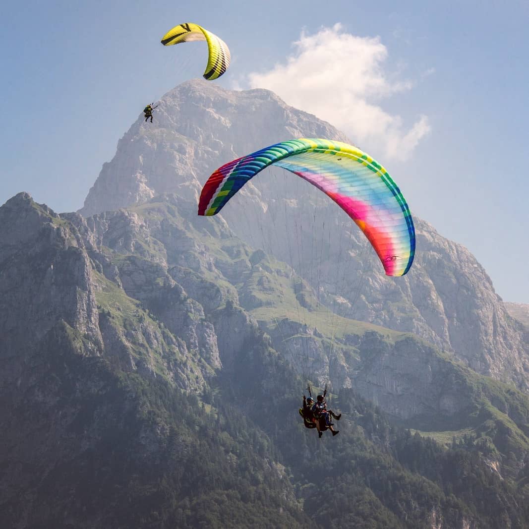 paragliding in bovec