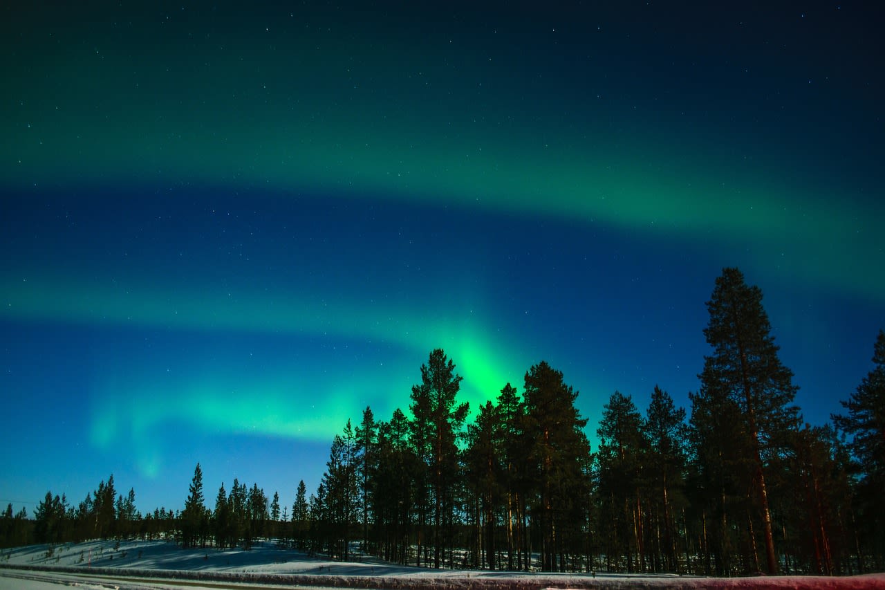 Northern lights Lapland