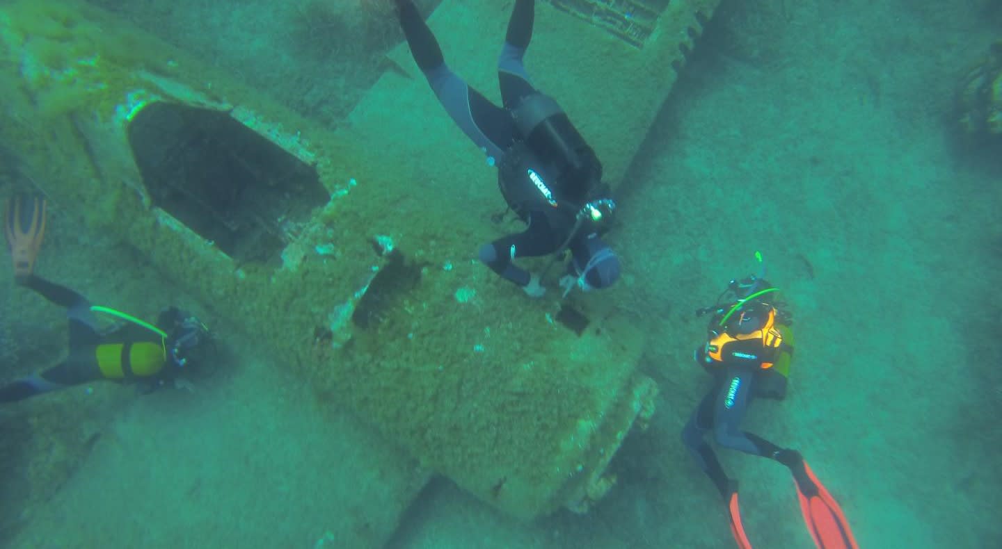 Inmersiones de exploración en Sisco en Cap Corse, cerca de Bastia
