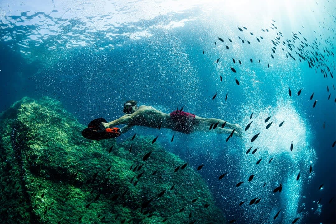 Ausflug zum Unterwasserscooter Anses d'Arlet