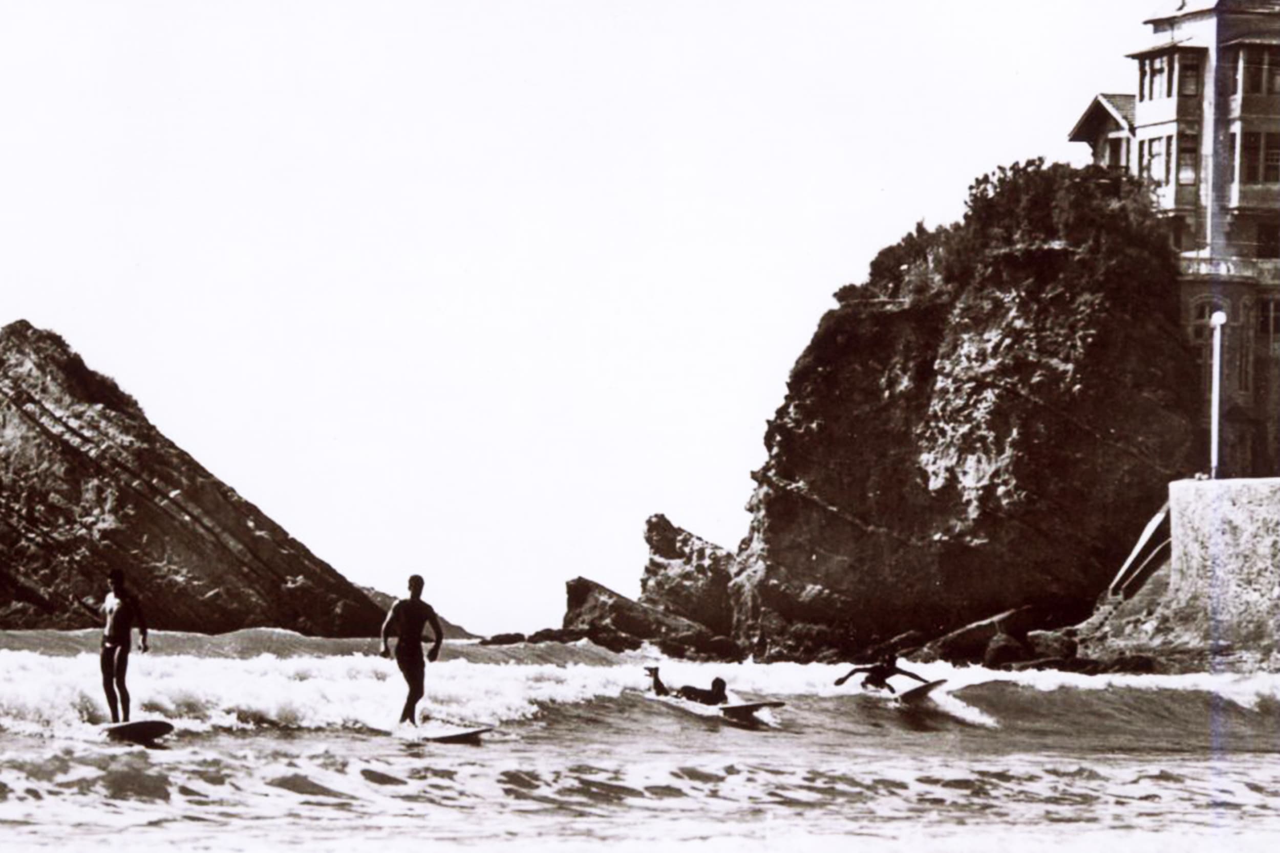 Birth of surfing in France