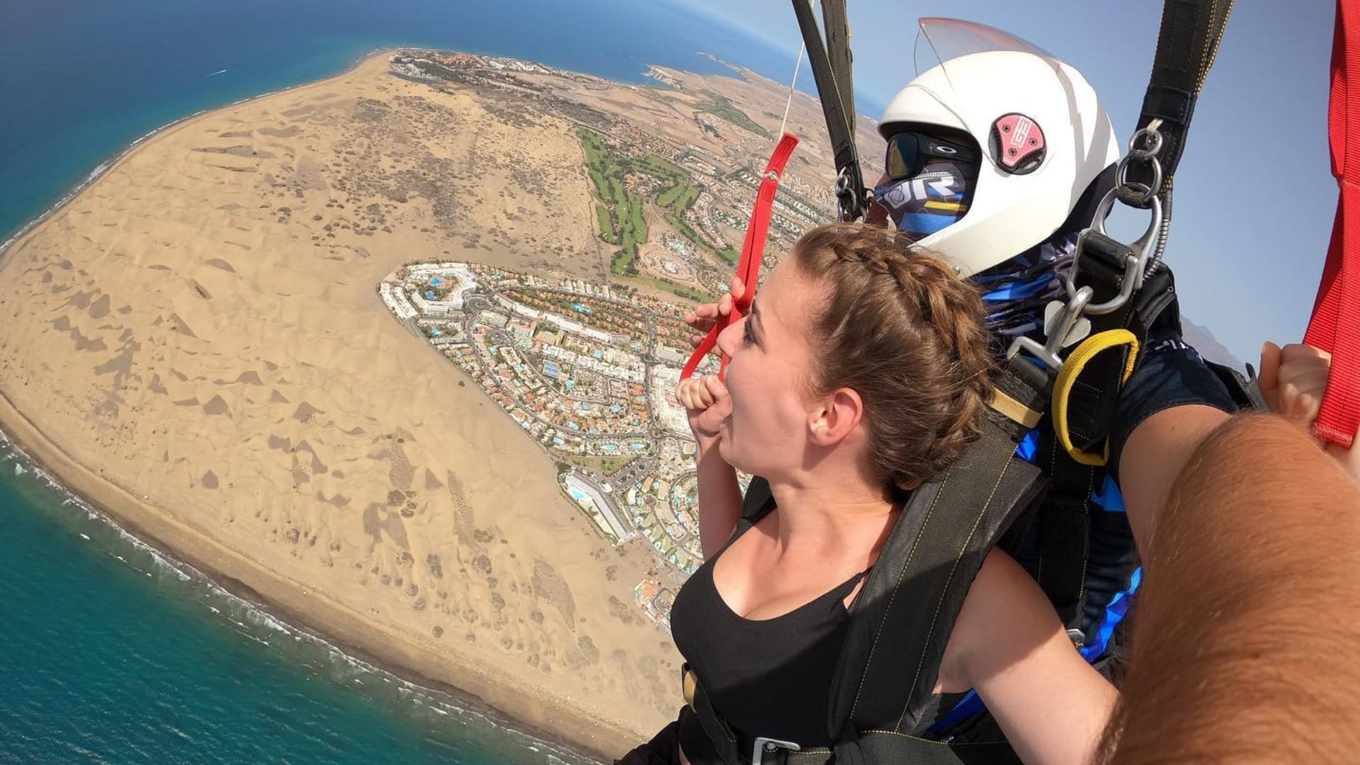 Maspalomas Fallschirmspringen 