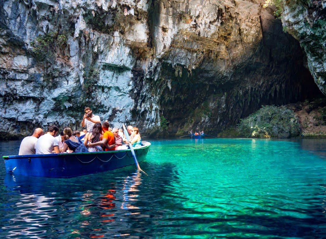 Excursión en barco por Cefalonia