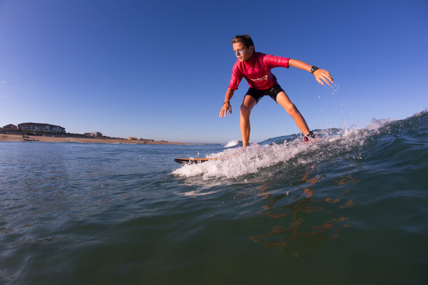 Surfing in Hossegor