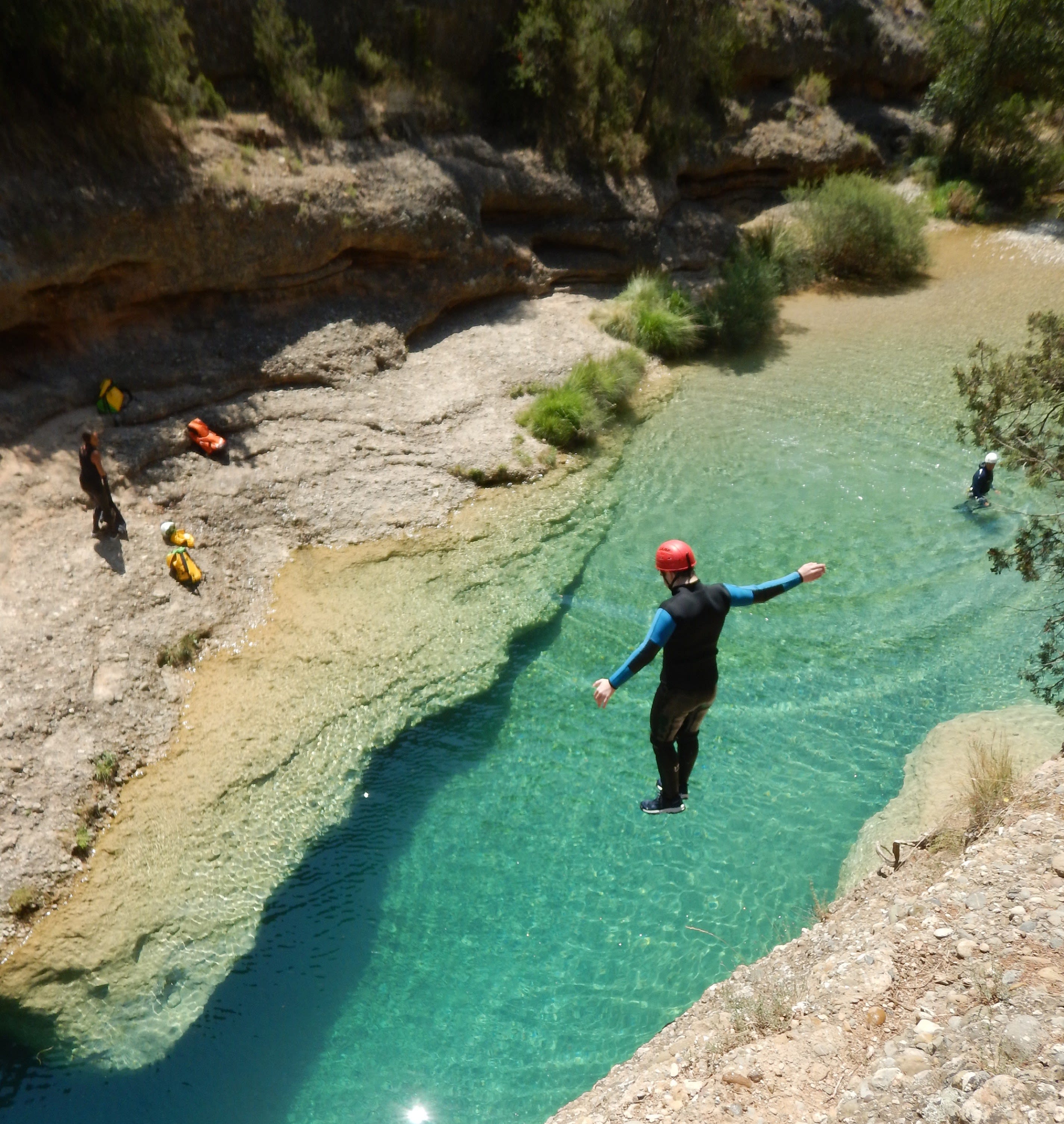 canyoning in sierra de guara