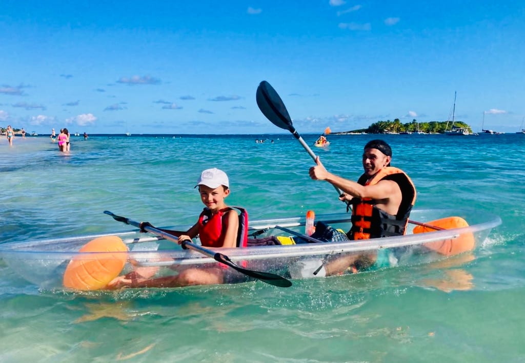 Location de kayak pour enfants en Guadeloupe