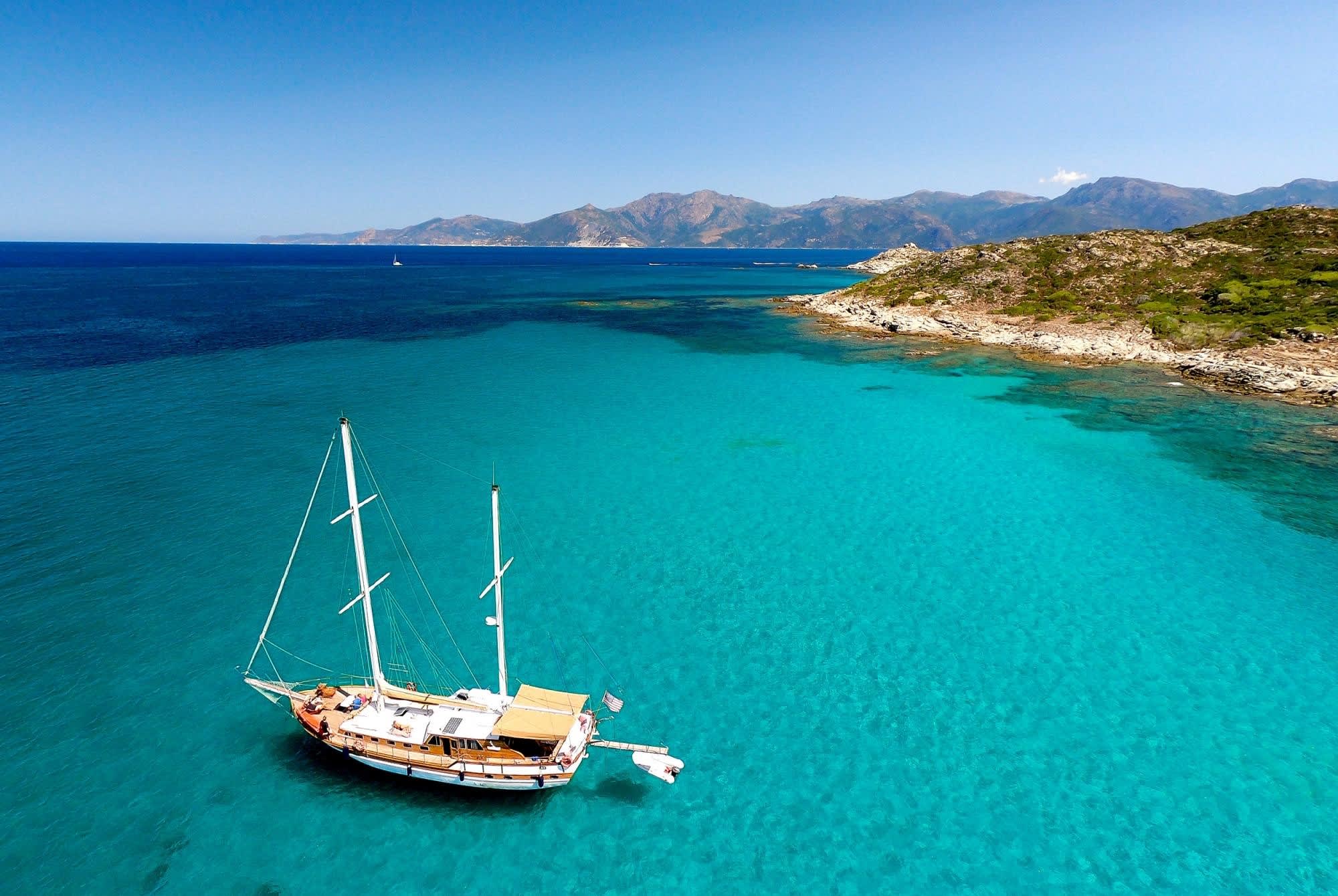 boat trip in the Gulf of Porto-Vecchio