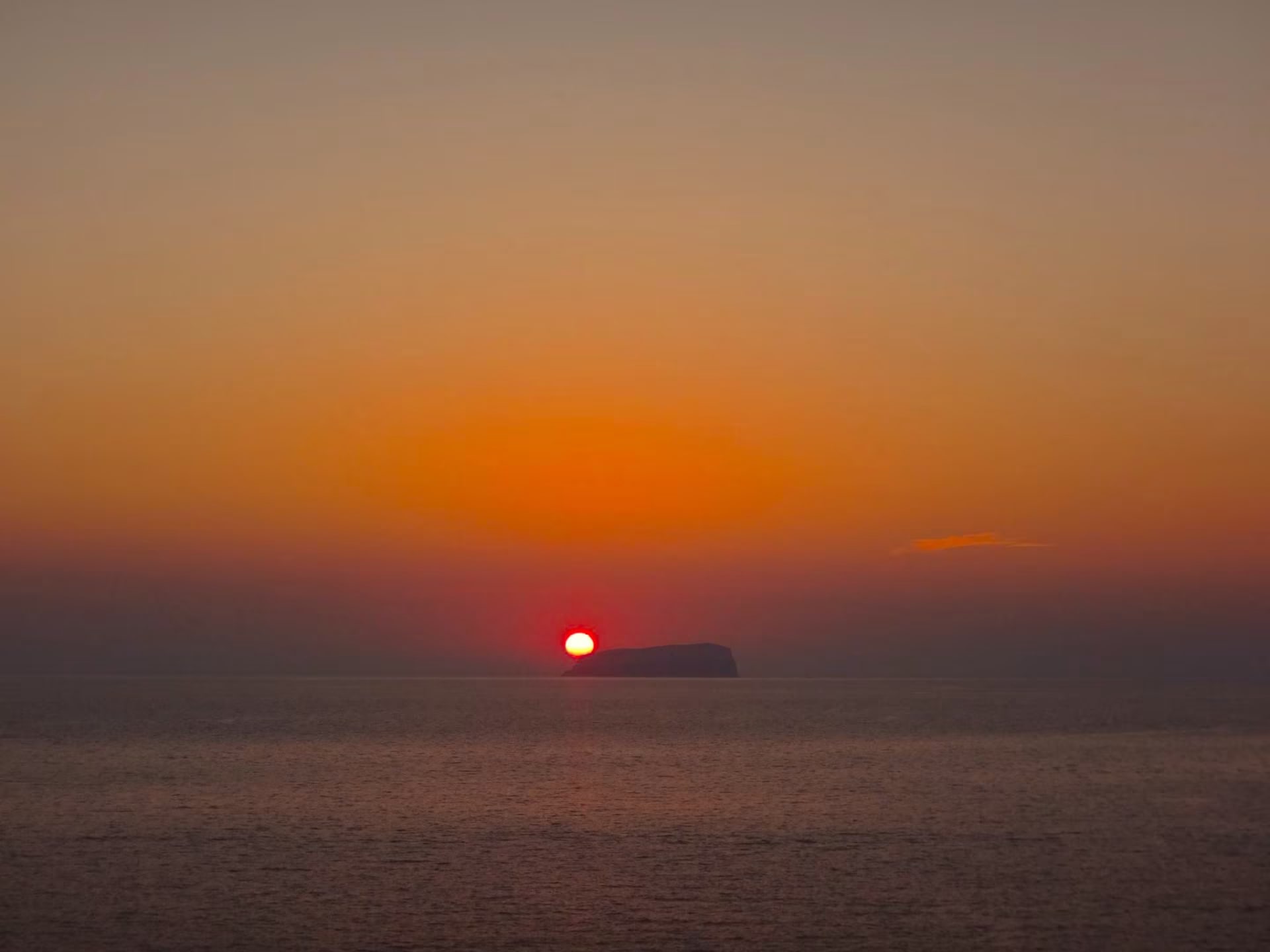 Sonnenuntergang in Akrotiri