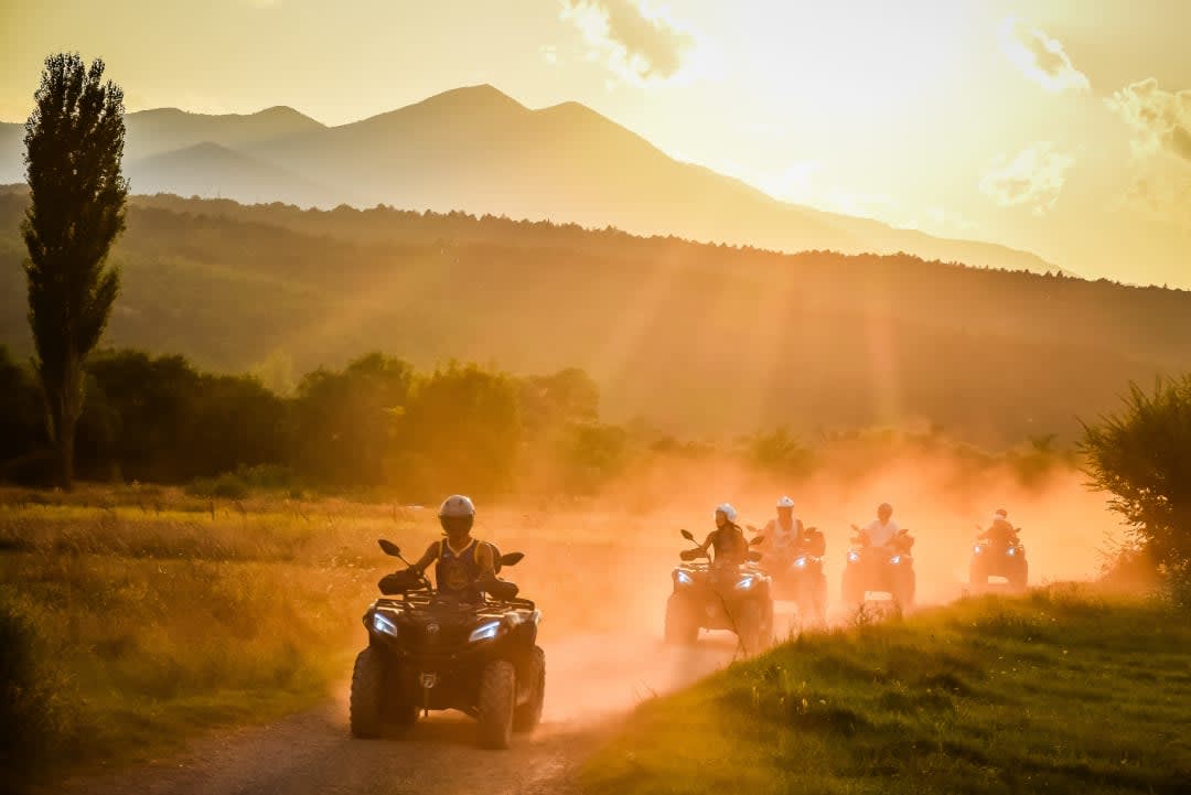 Guided Quad Mountain Tour departing from Split or Hrvace