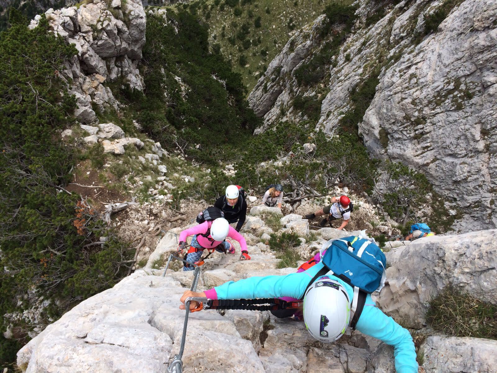 Klettersteig bei Val di Sole