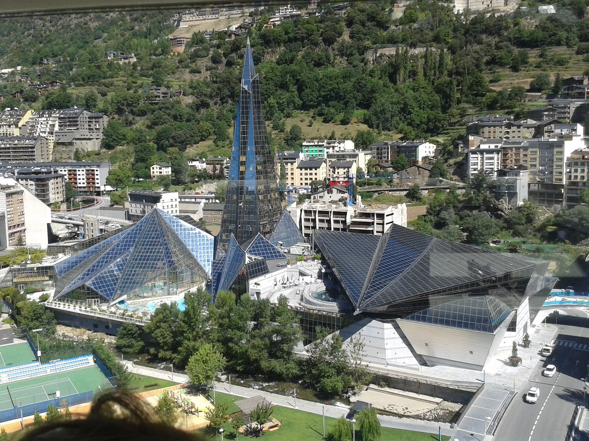 Centro termal Caldea en Escaldes-Engordany