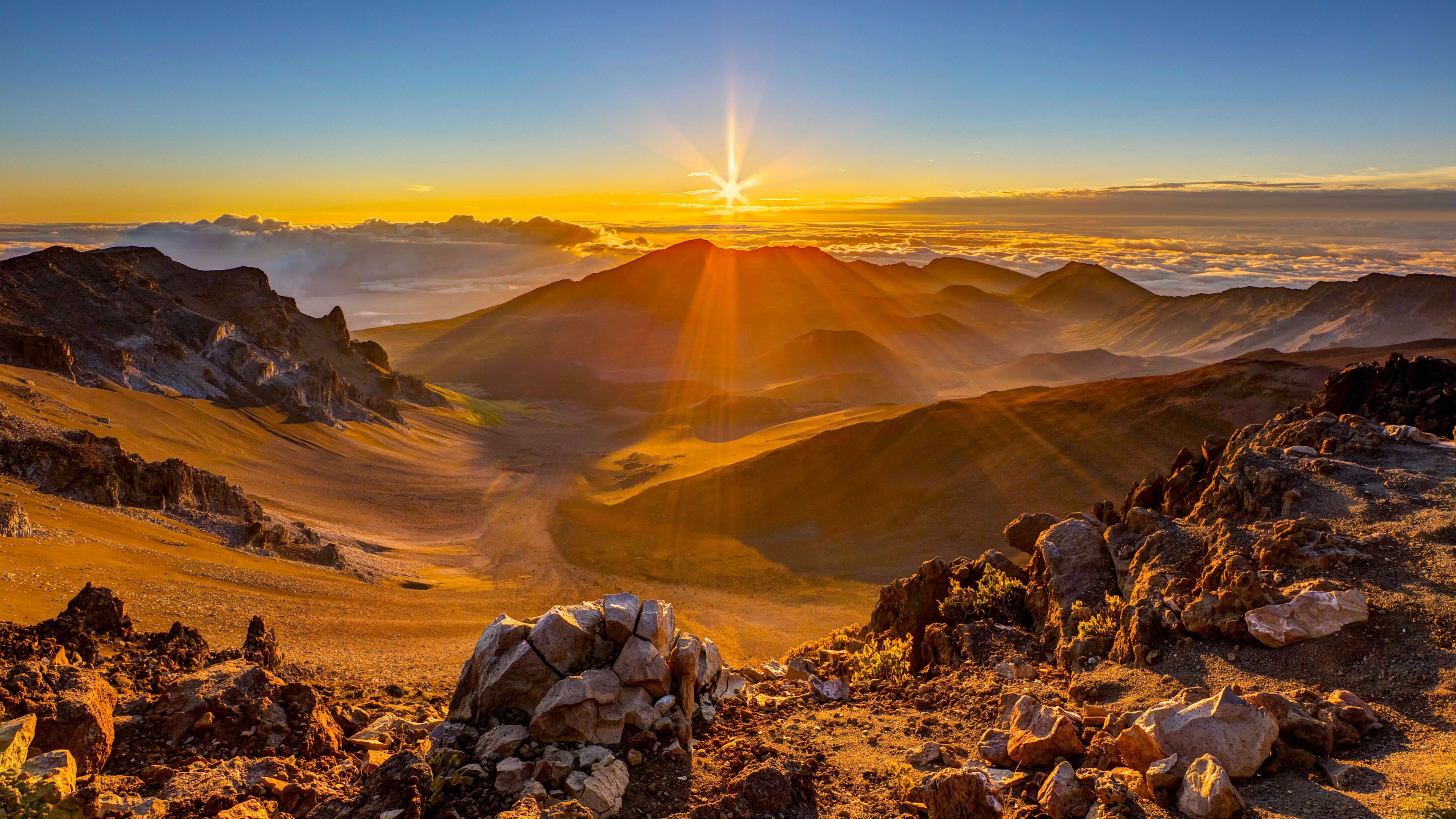 Haleakala volcano Maui