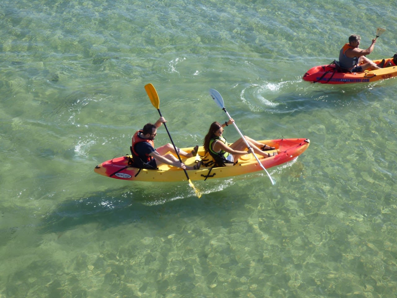 Kayak en Arrabida