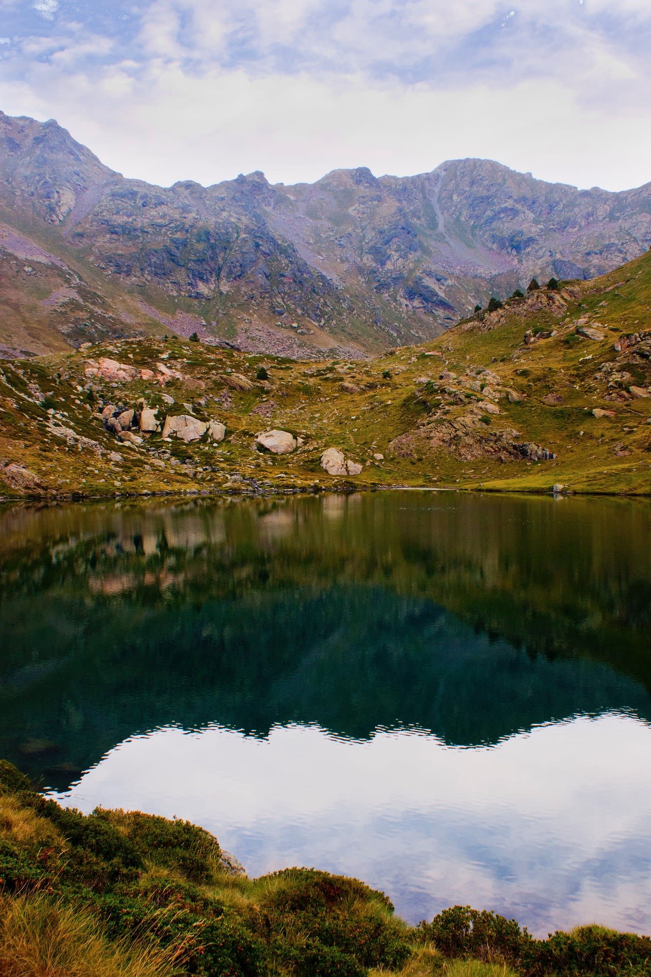 Estanys de Tristaina à 2306 mètres dans la Vallée d'Ordino en Andorre