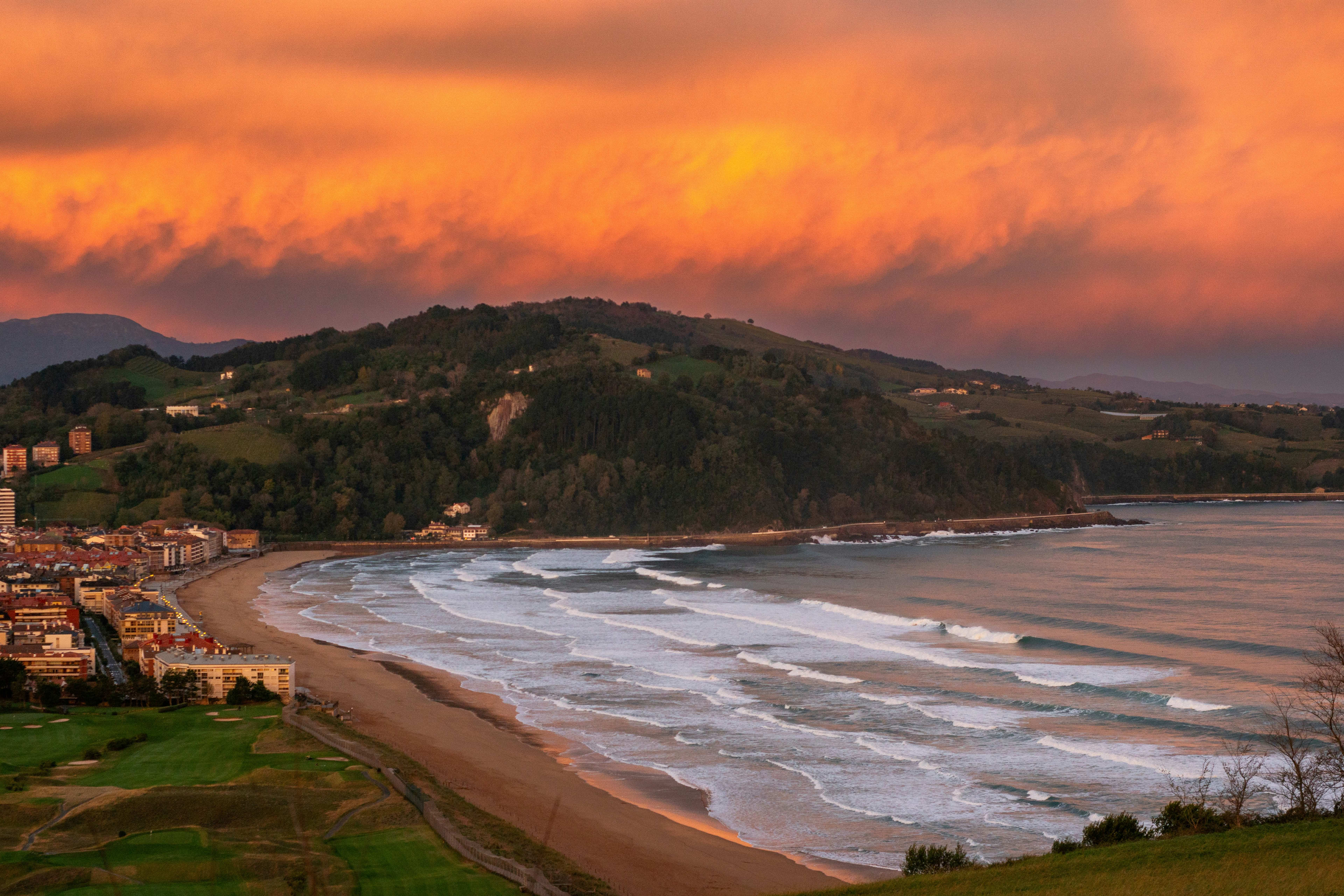 Playa de Zarautz, País Vasco