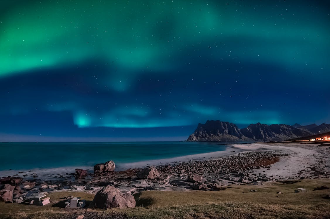 Nordlichter in Nordnorwegen