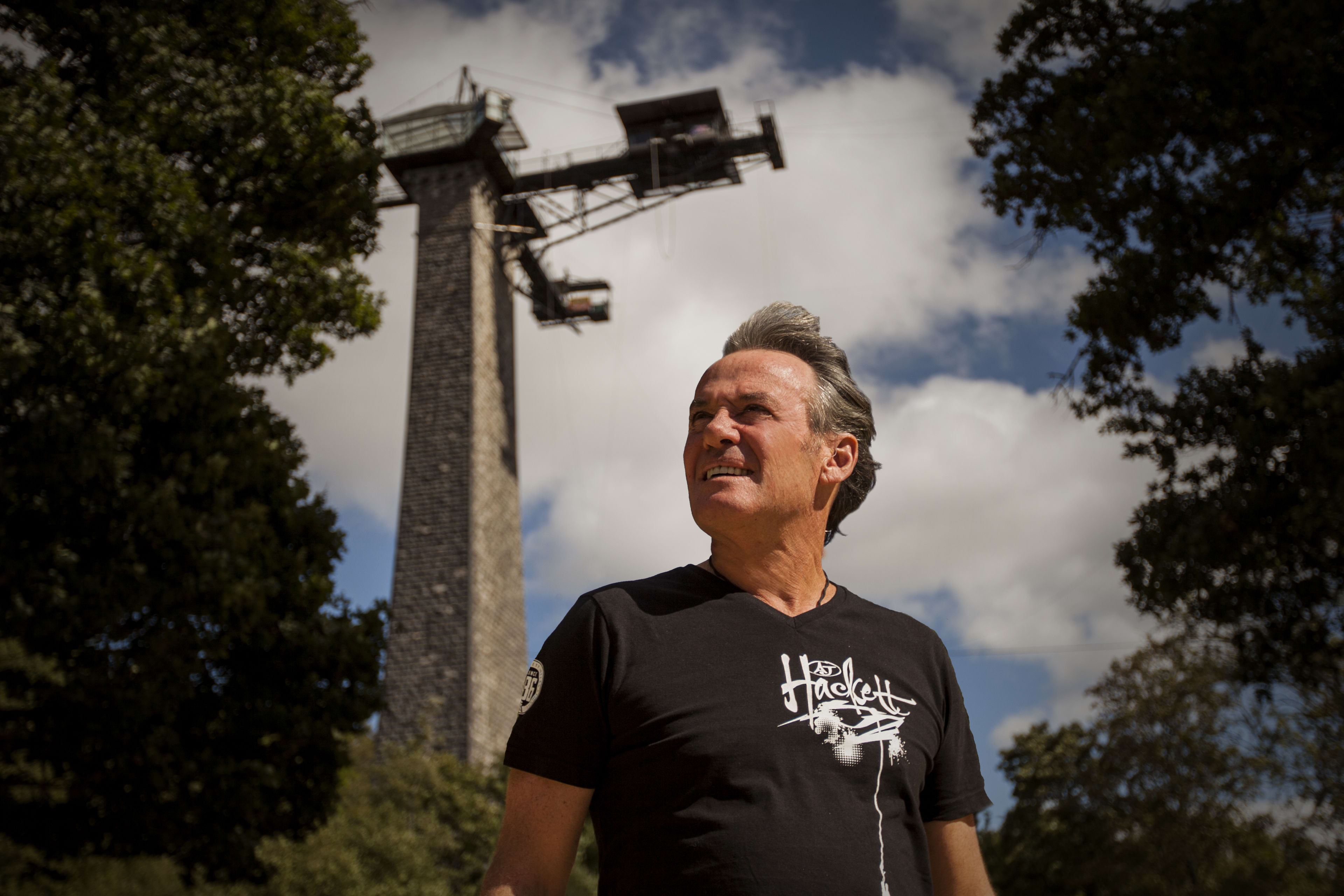 The founder of Commercial Bungee Jumping AJ HACKETT