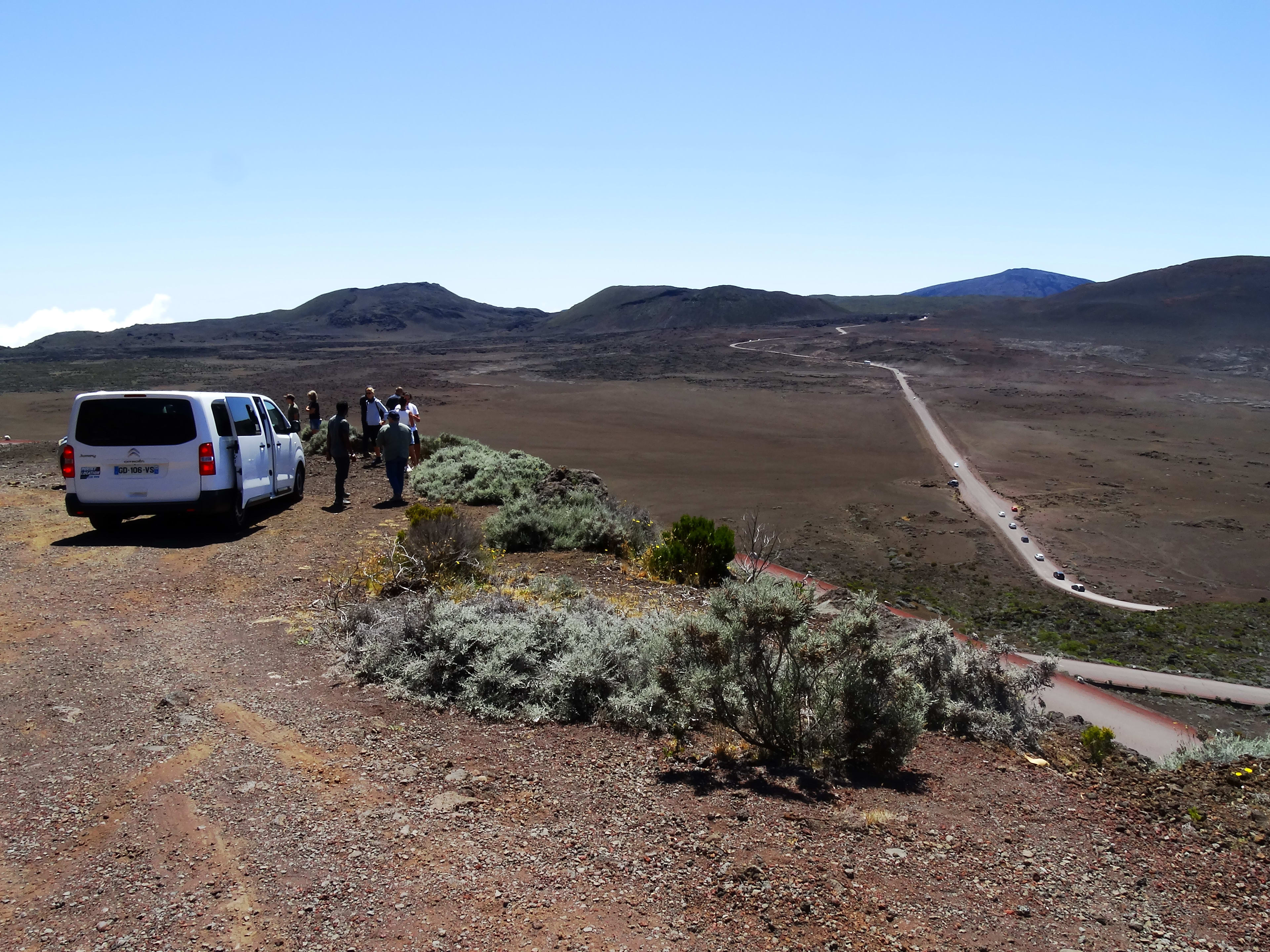 excursion by van to Plaine des Sables