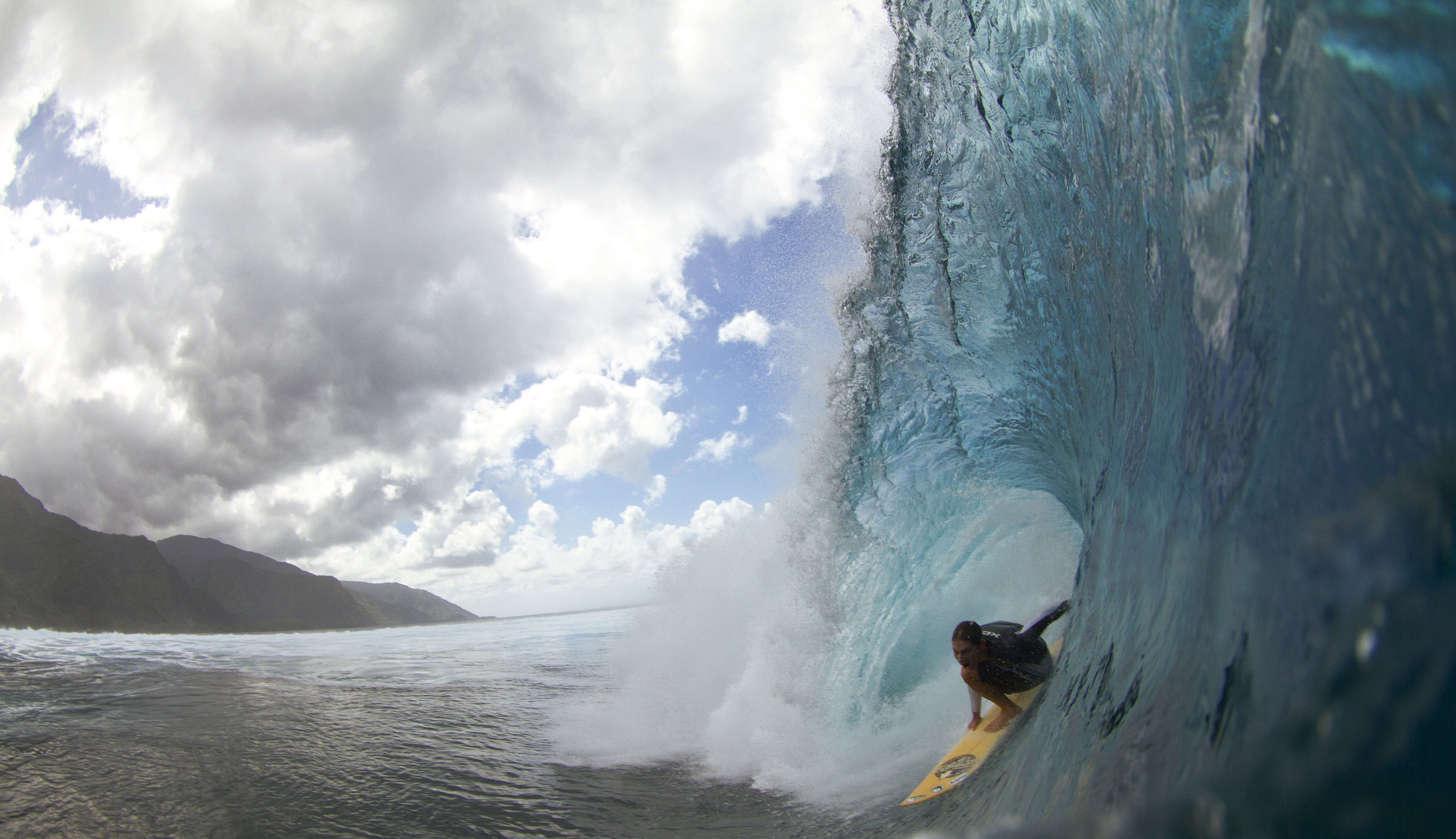 Cursos de surf en Tahití