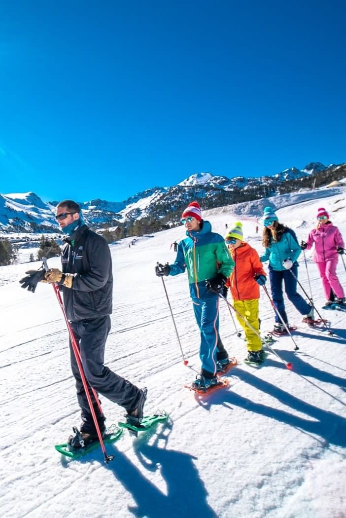 Snowshoeing in Andorra
