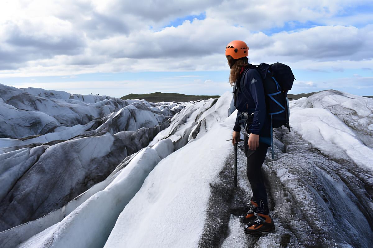 Paseo por el glaciar del Parque Nacional de Vatnajökull desde Skaftafell