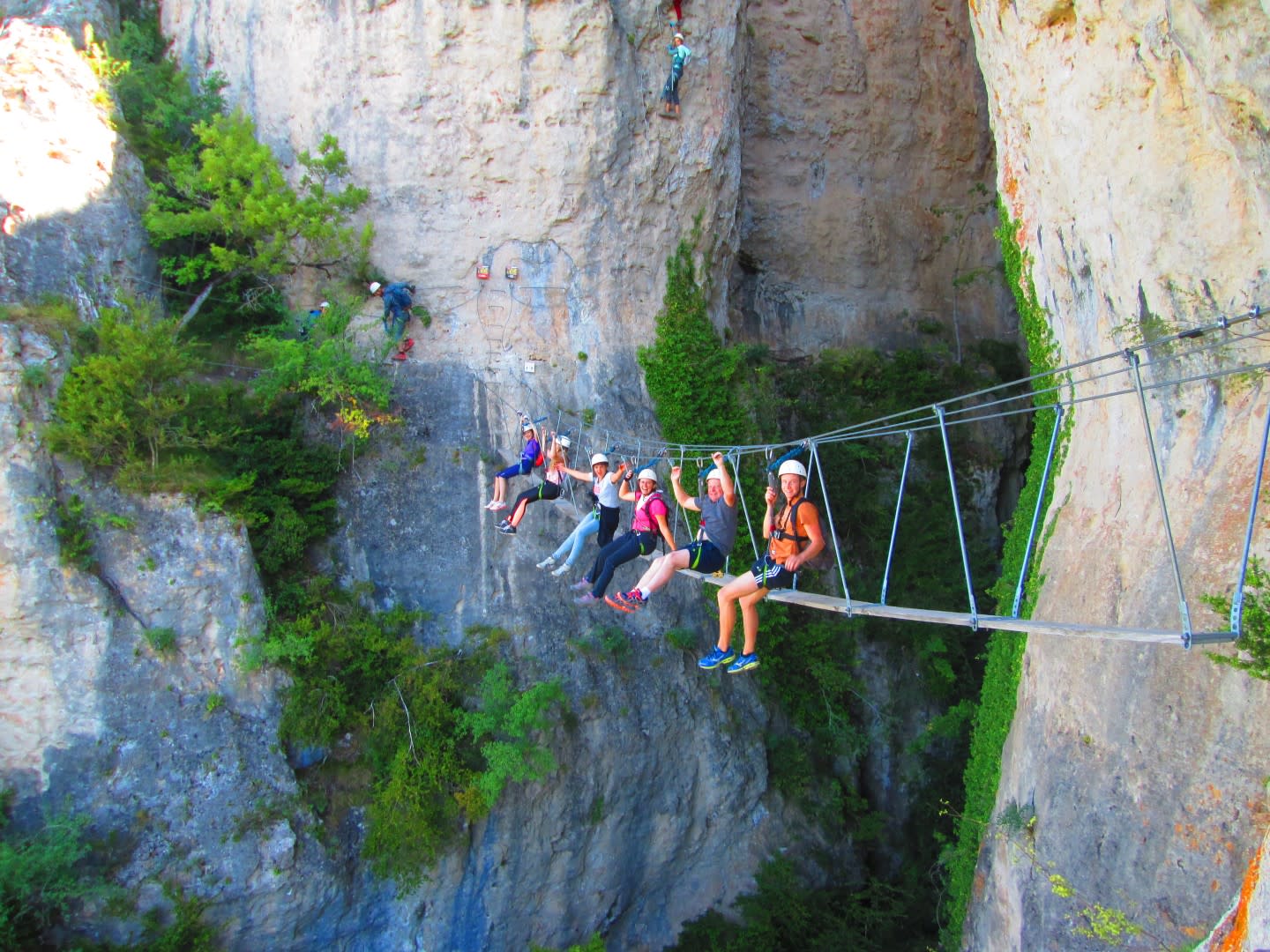 Klettersteig von Liaucous