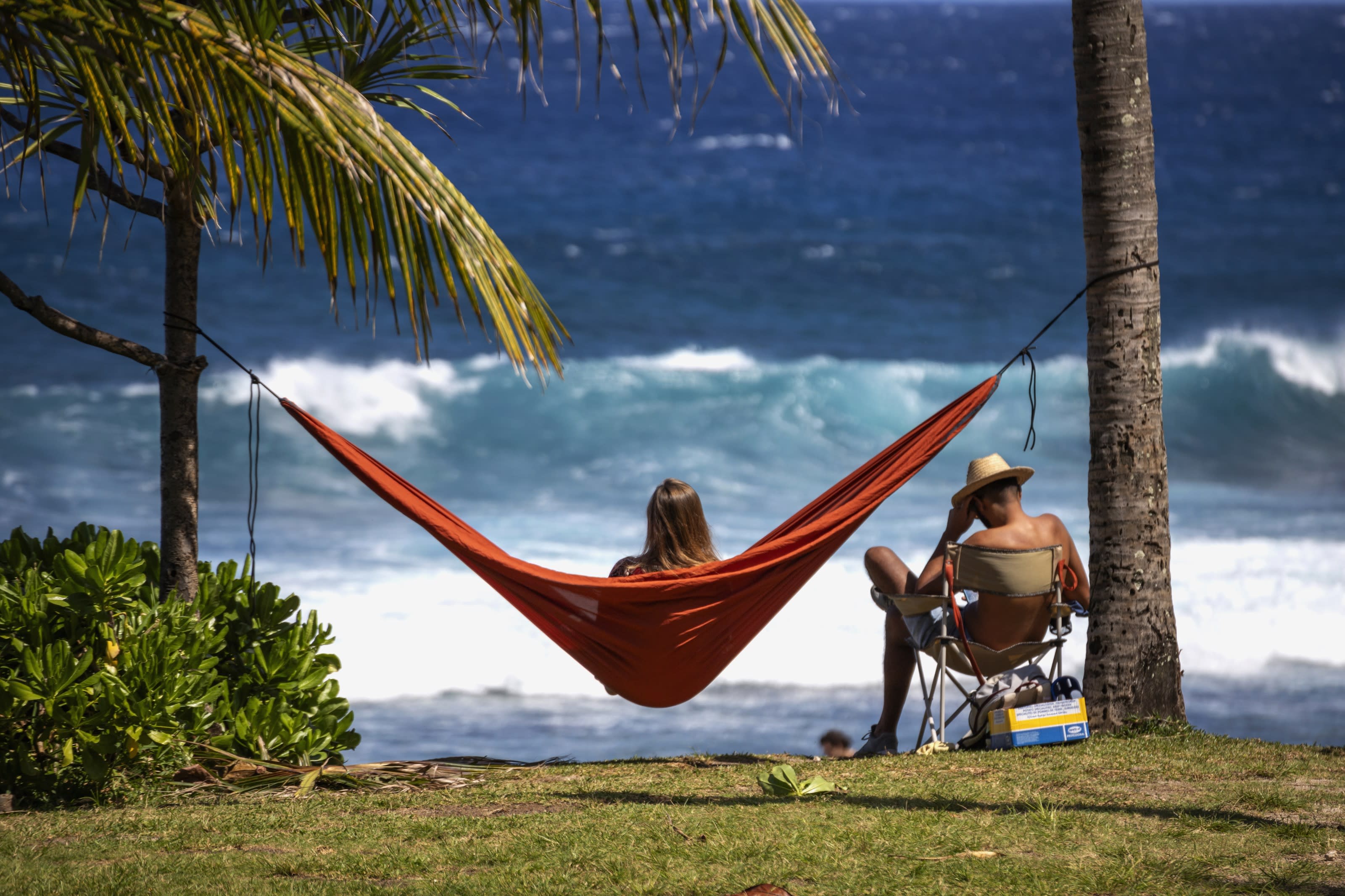 détente à la plage à La Réunion