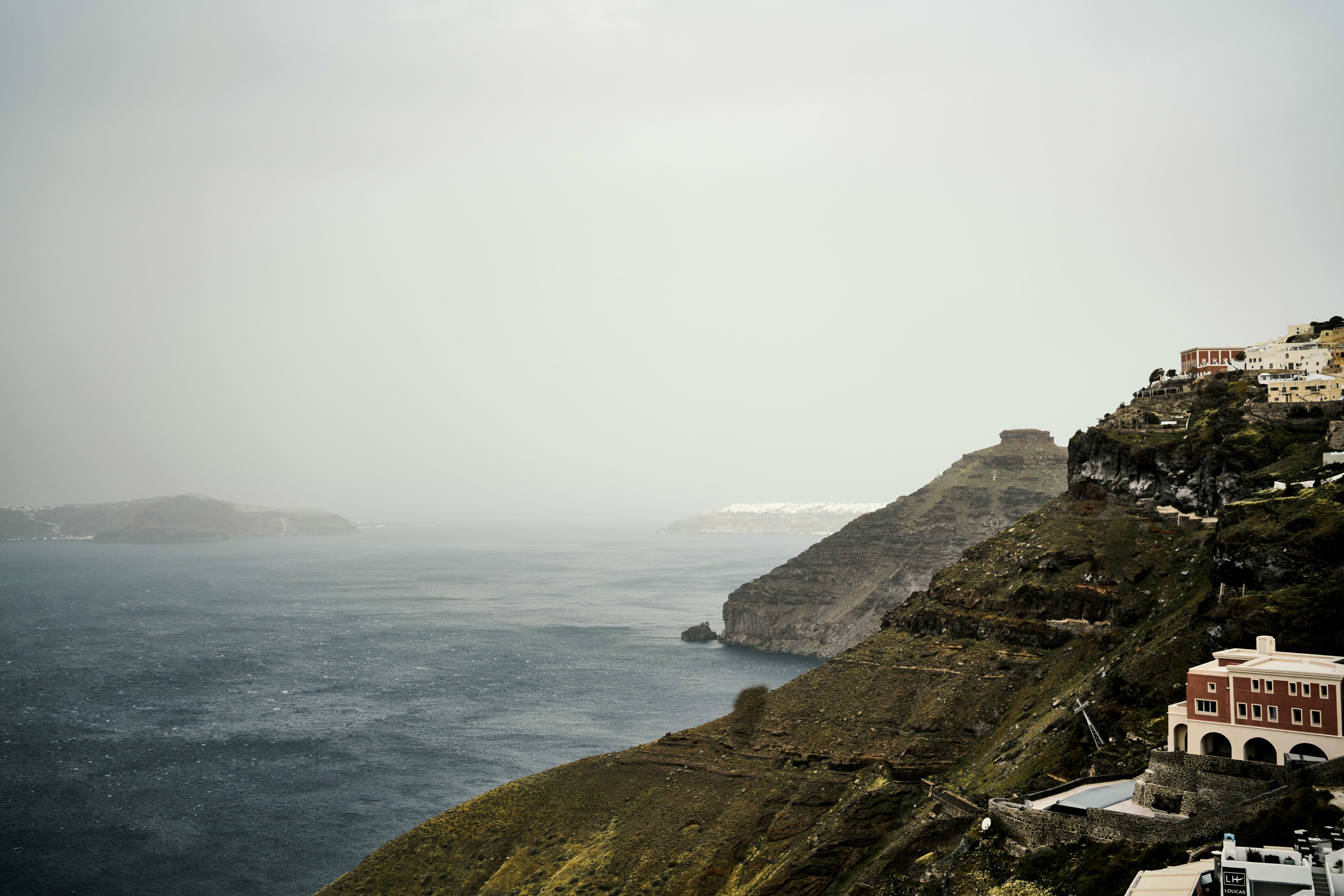 L'hiver à Santorin