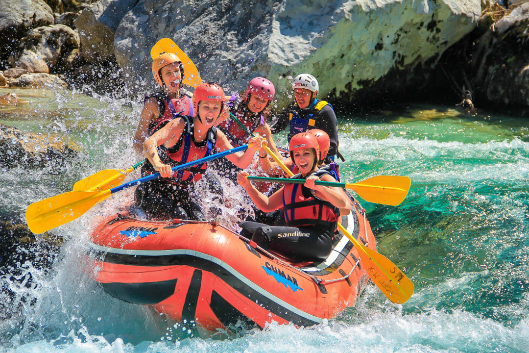 Soča River Rafting from Bovec