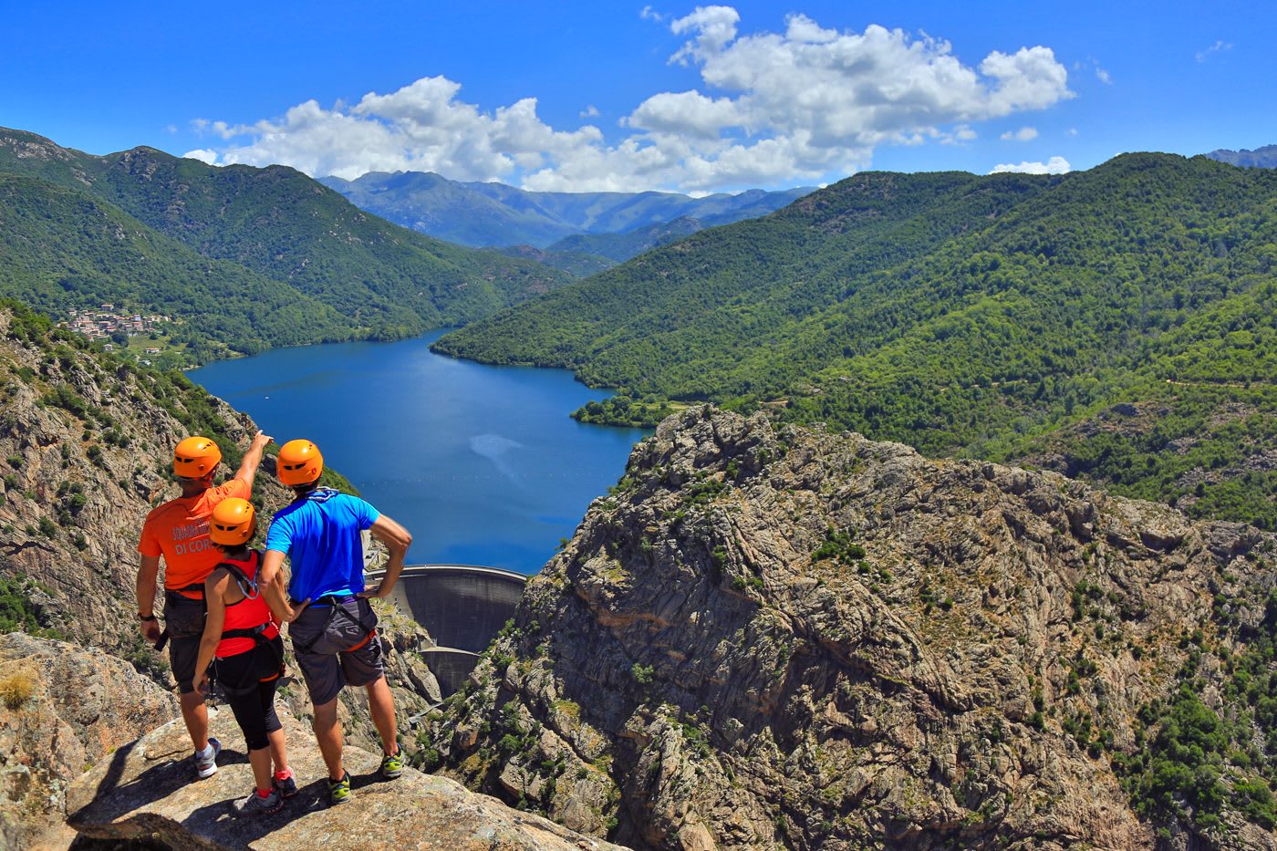 Vía ferrata cerca de Ajaccio