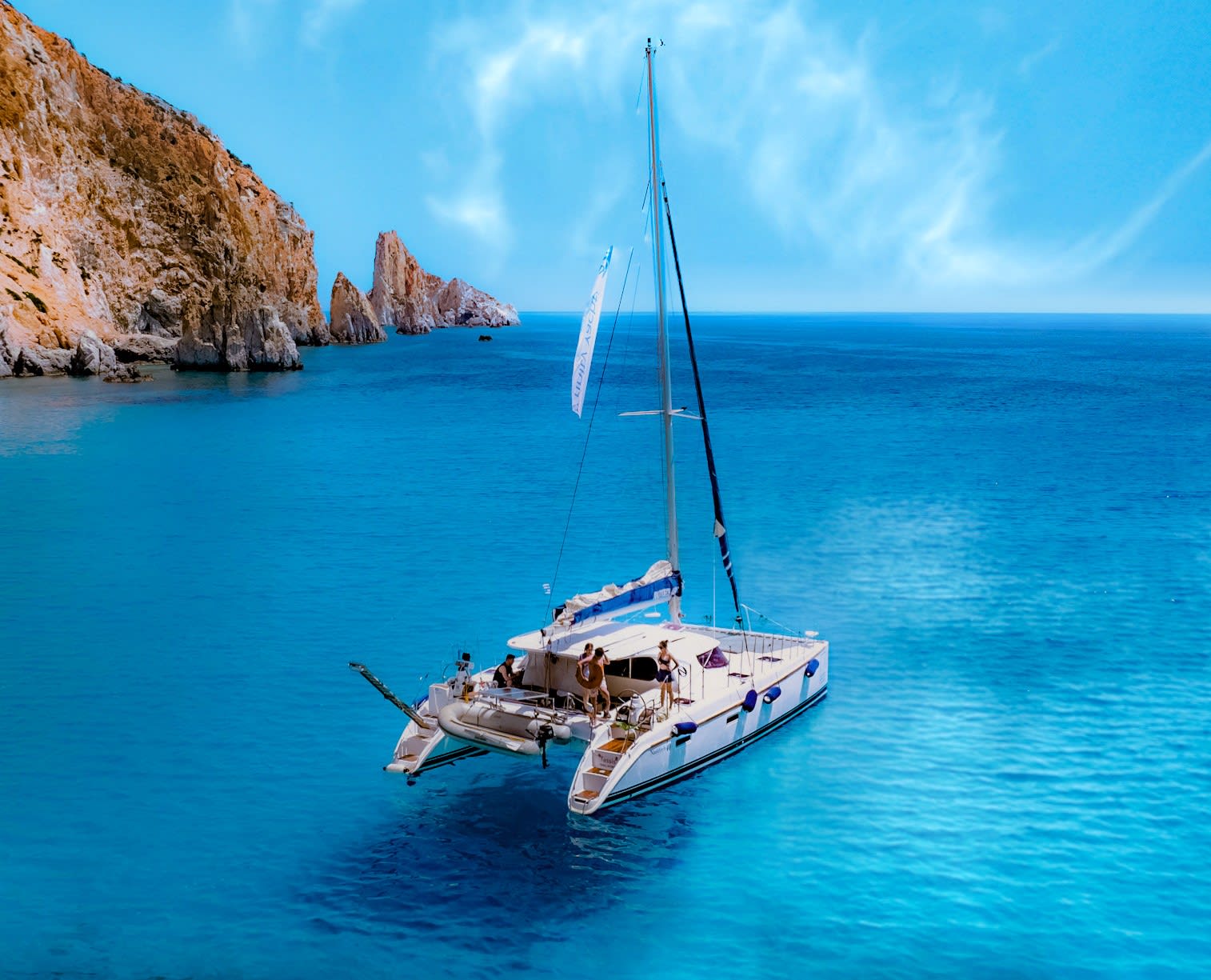 Croisière en catamaran à Milos