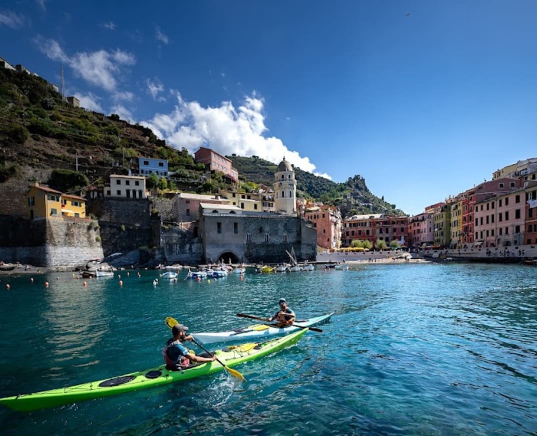 Excursion en kayak de Monterosso à Vernazza